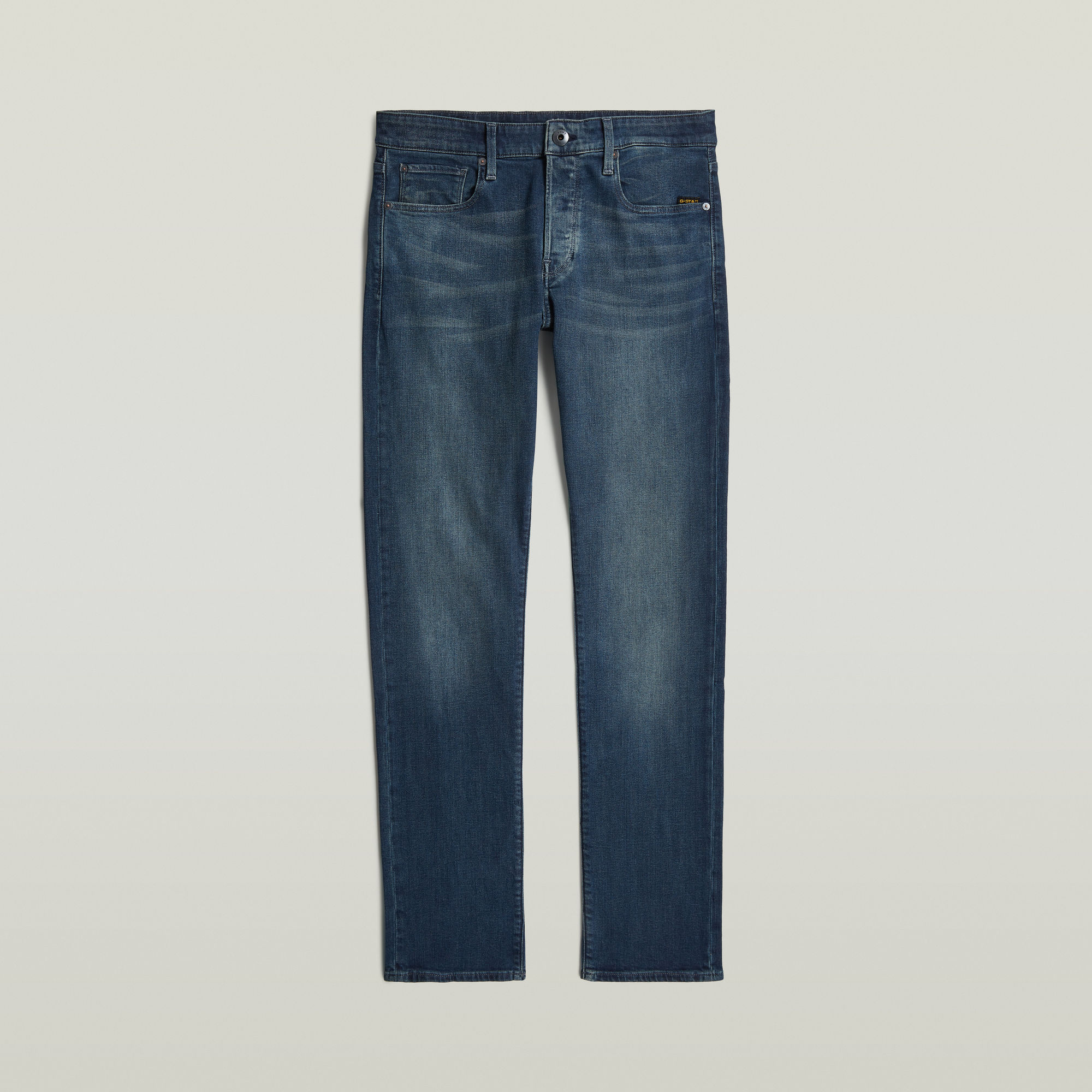 G-Star RAW 3301 Straight Jeans Donkerblauw Heren