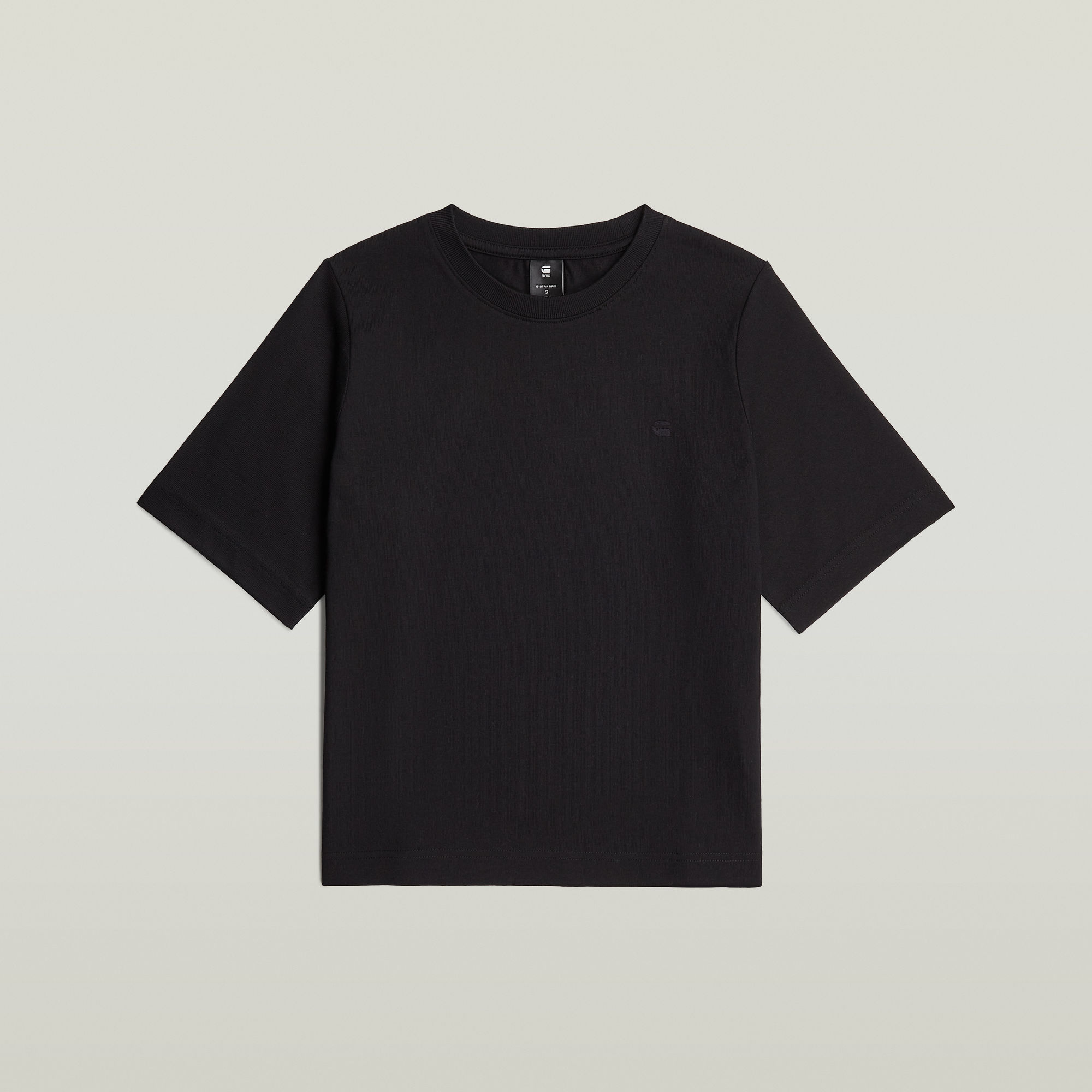 G-Star RAW Boxy T-shirt Zwart Dames