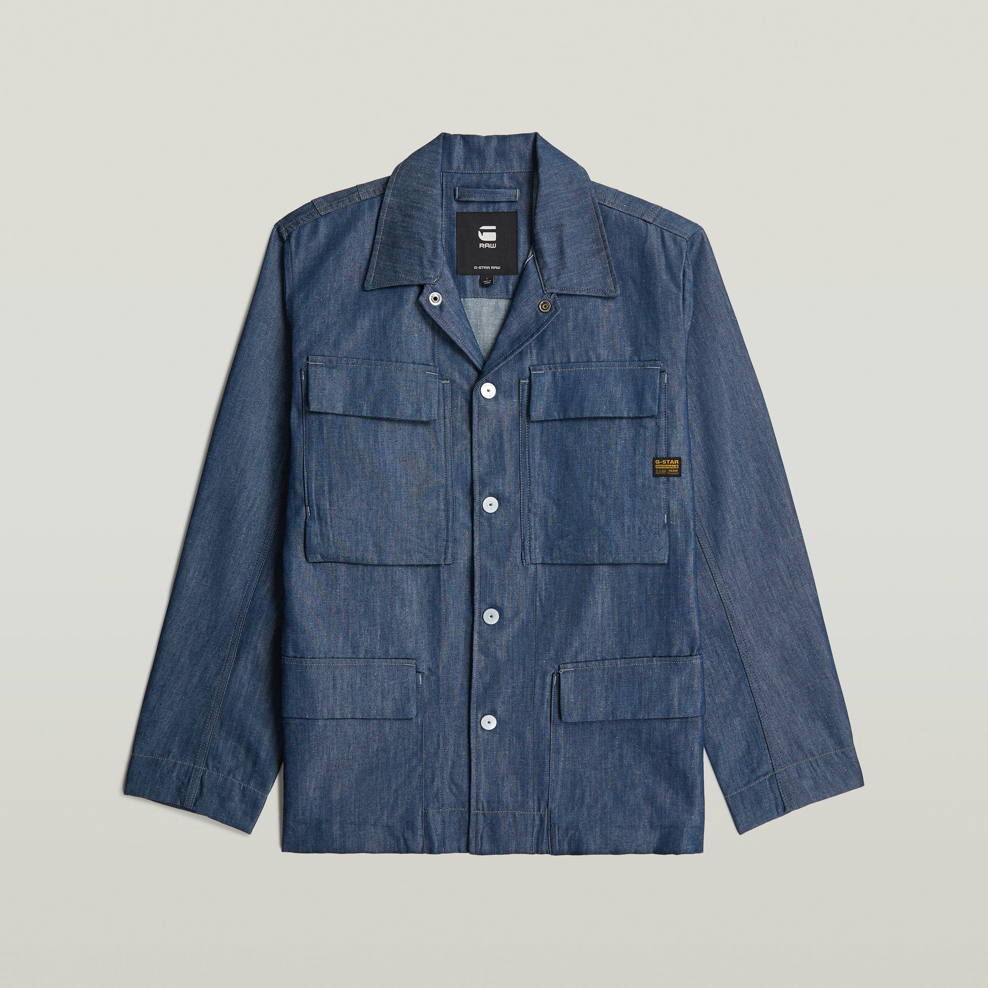 

4 Pocket Overshirt - Dunkelblau - Herren