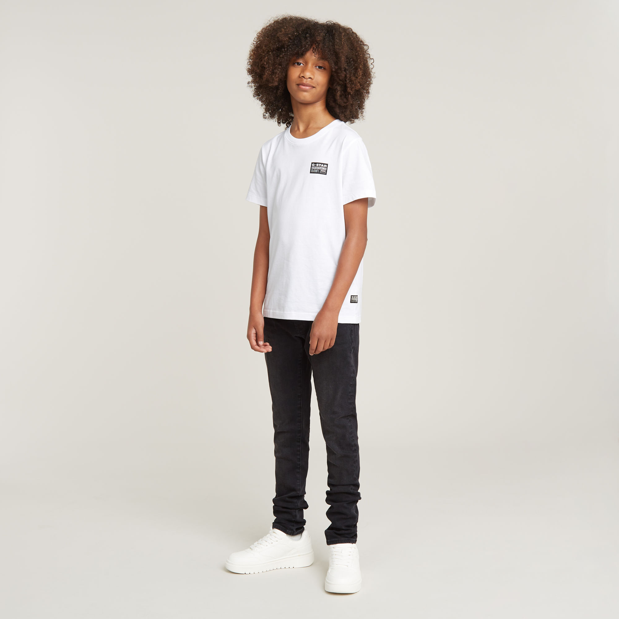 Thumbnail - Boys T-Shirt Regular - Weiß - jungen