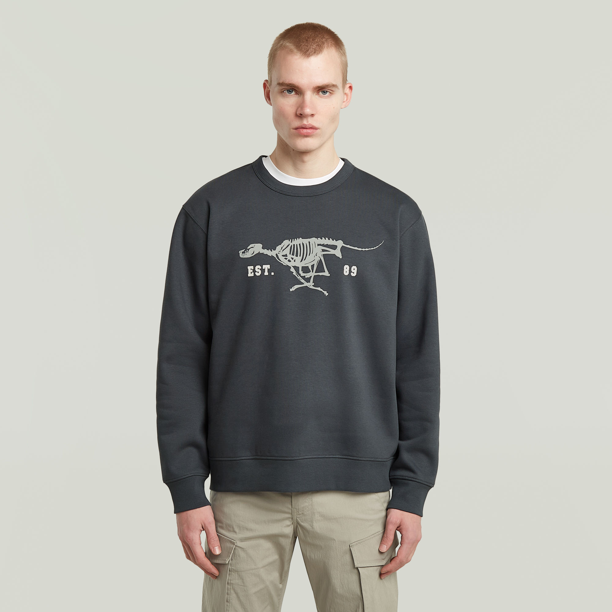 

Running Dog Sweater - Donkerblauw - Heren