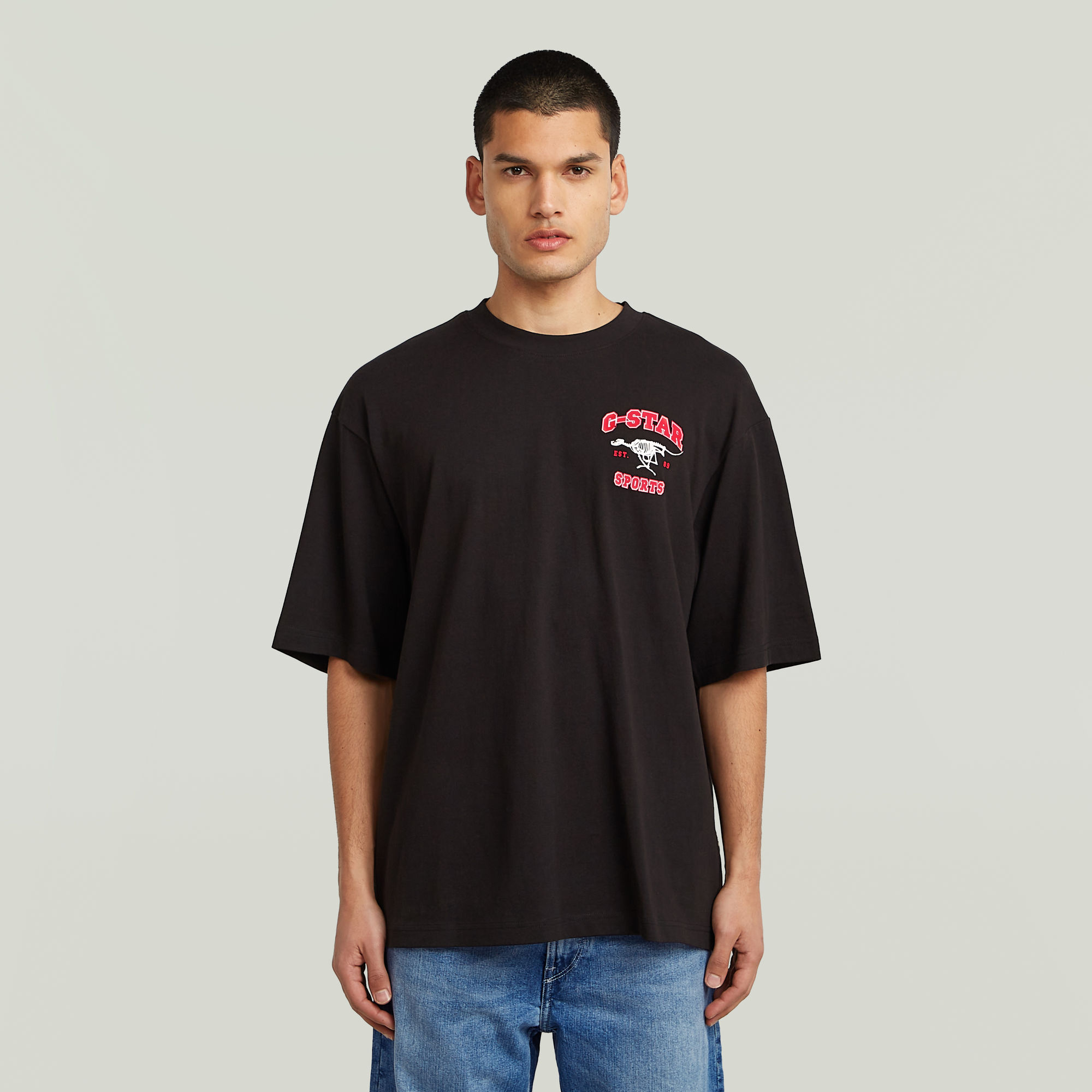 T-shirt Running Dog Back Graphic Boxy - s - G-Star RAW - Modalova