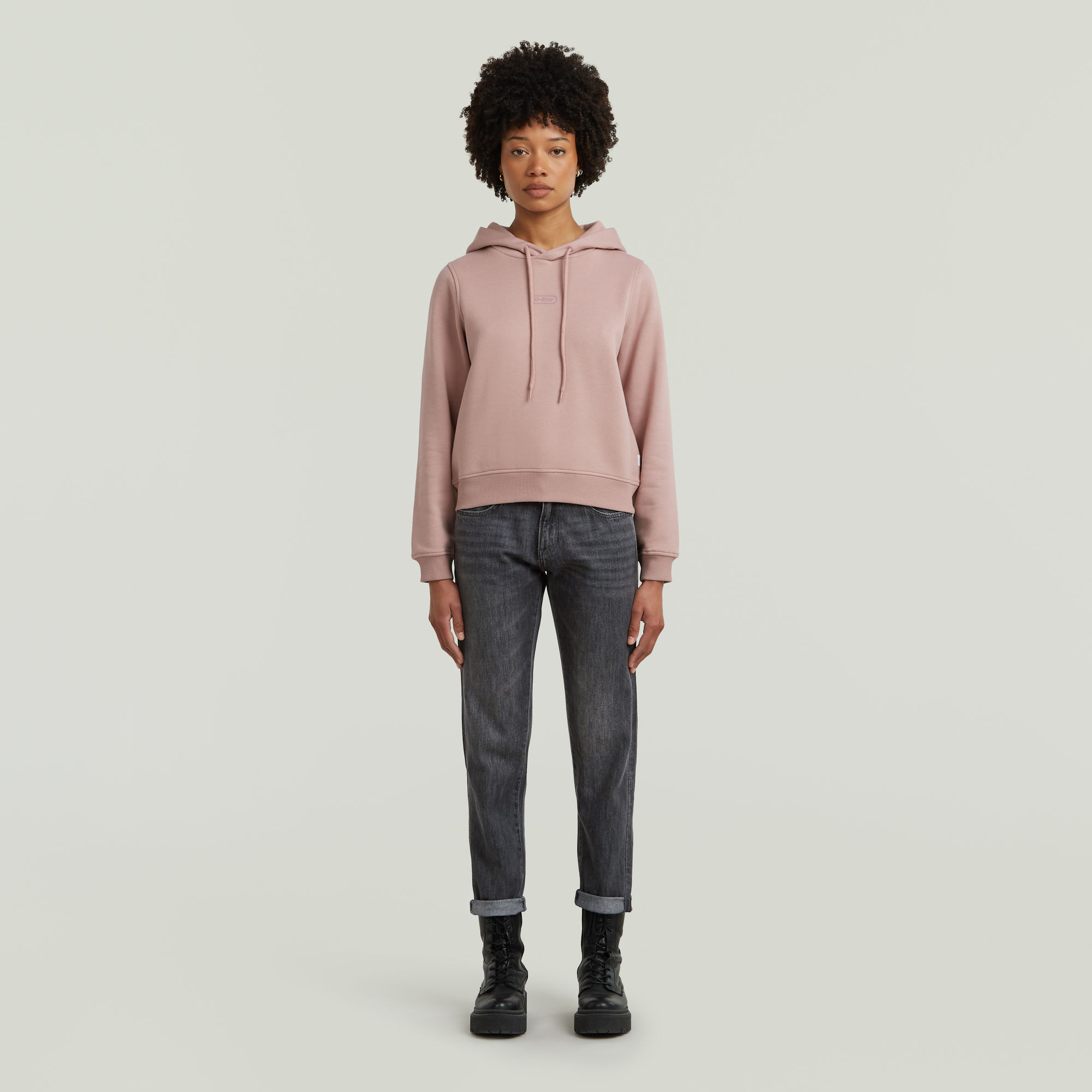G-Star RAW Hoodie Roze Dames