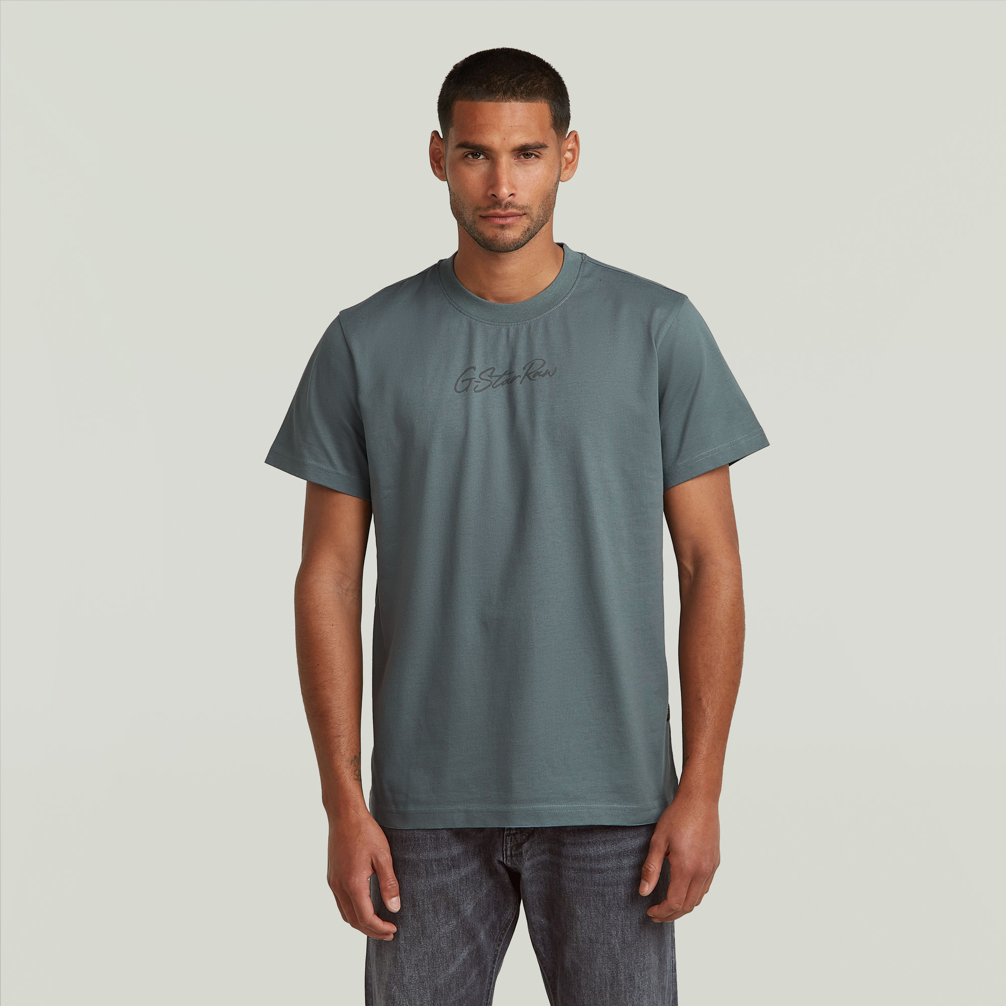 G-Star RAW Autograph Loose T-Shirt - Grijs - Heren