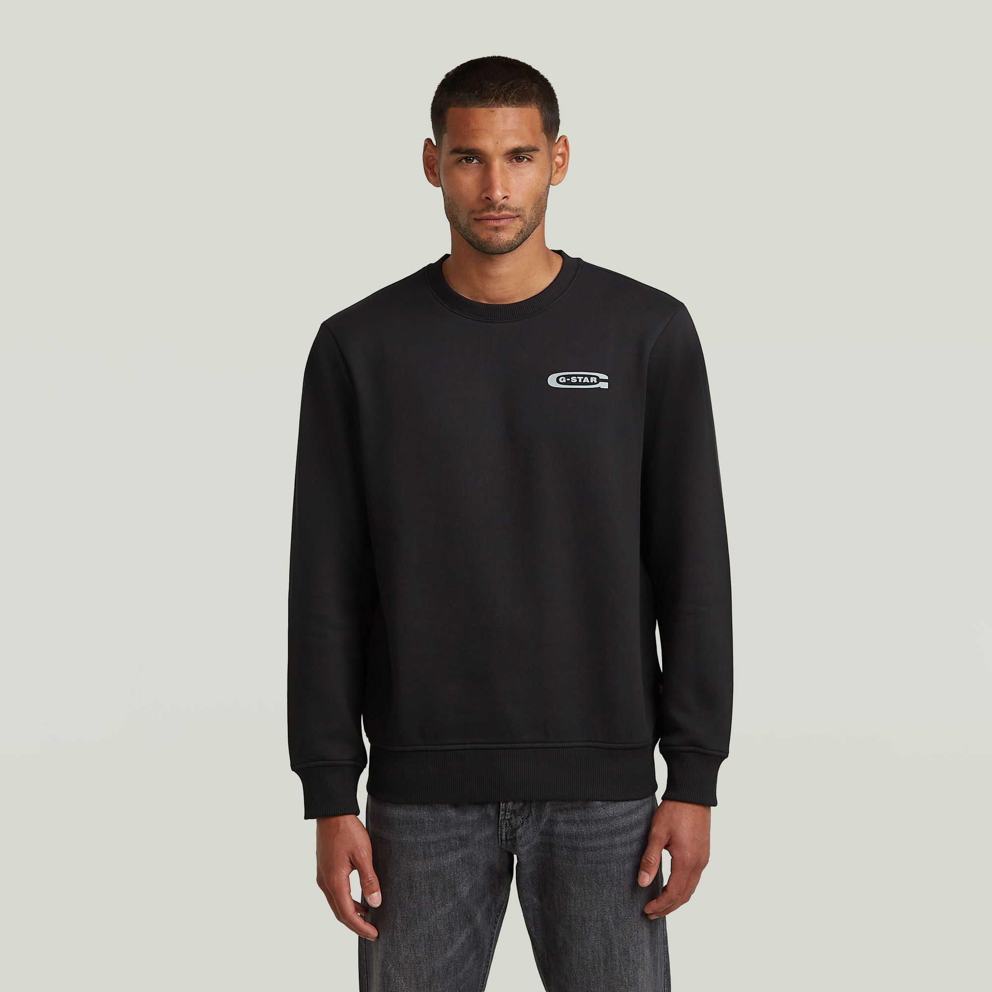 G-Star RAW Old Skool Sweater Zwart Heren