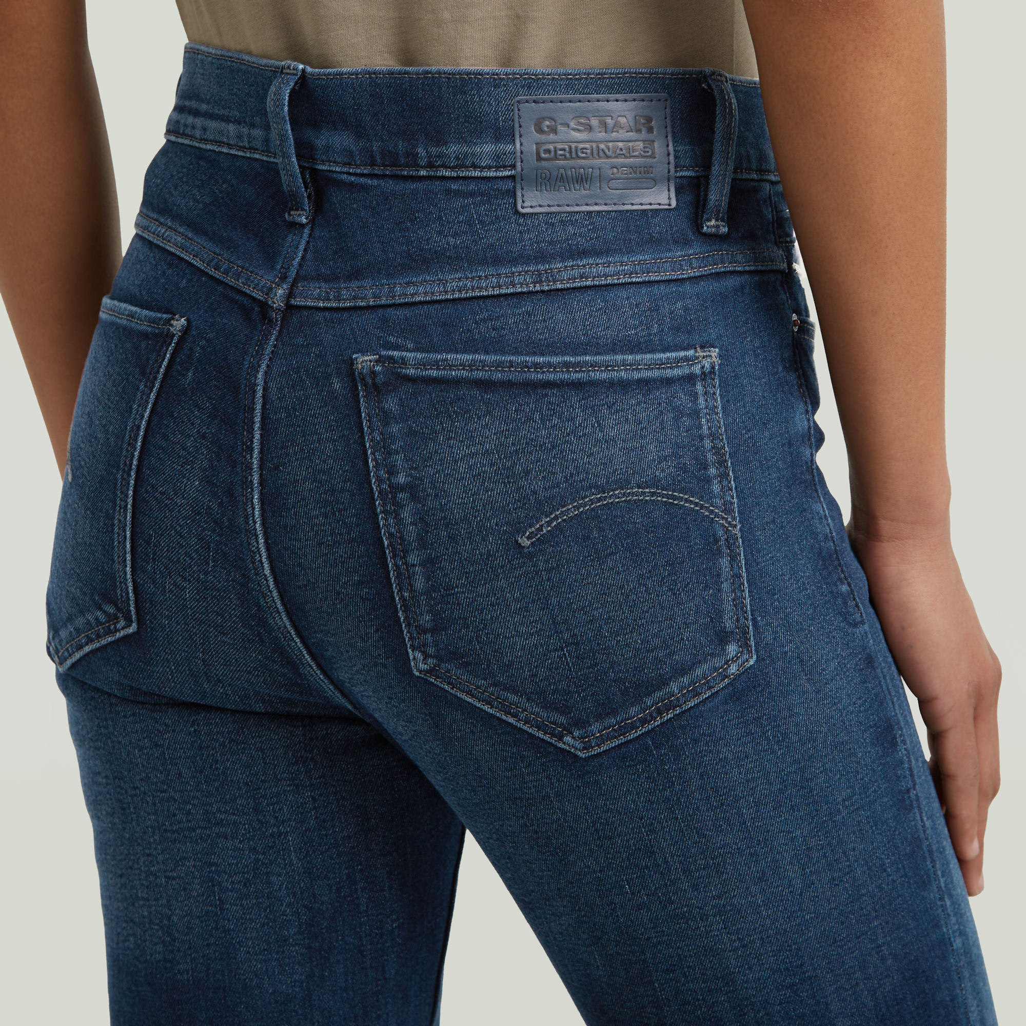 G-Star RAW Noxer Bootcut Jeans Donkerblauw Dames