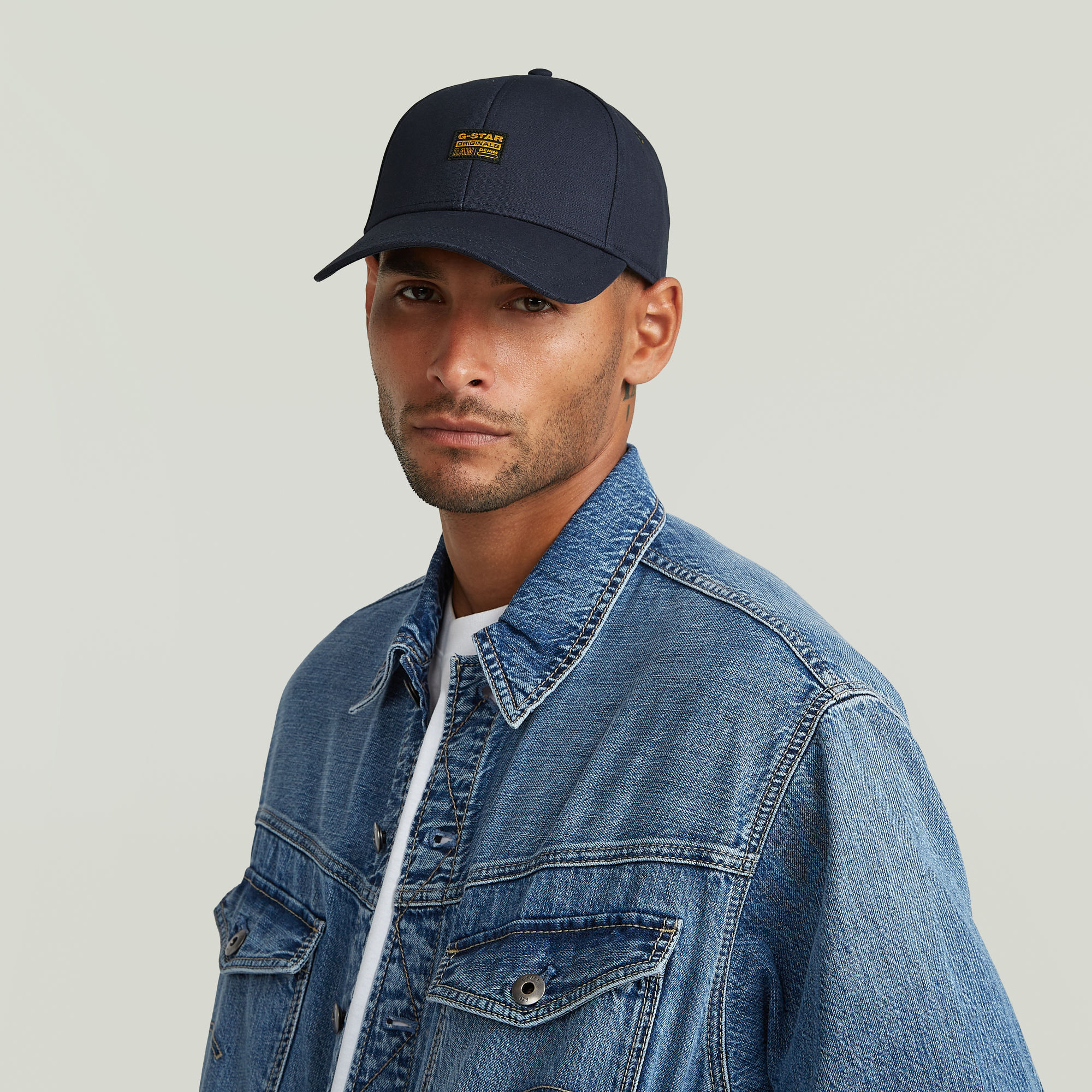 G-Star RAW Originals Baseball Cap Donkerblauw Heren