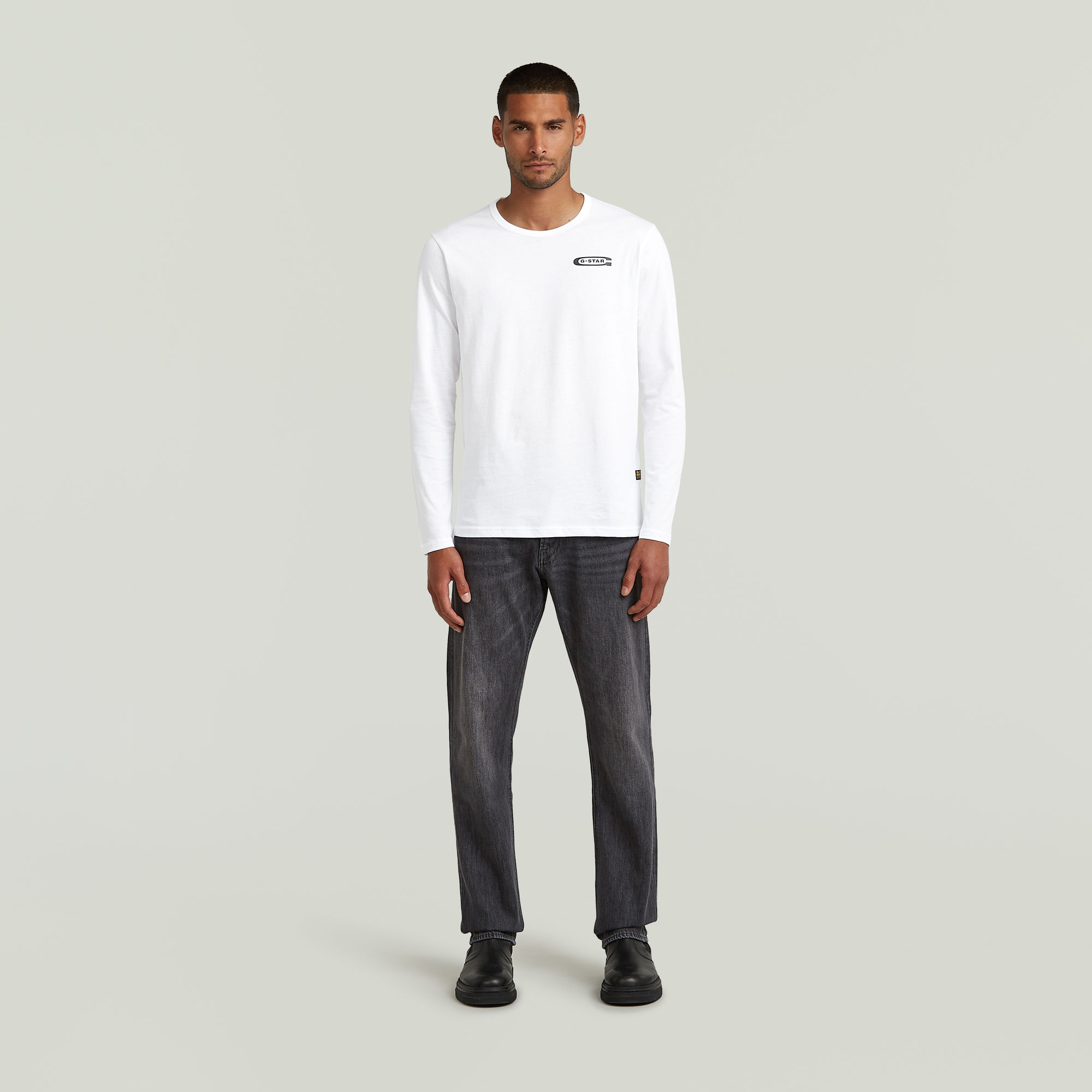 G-Star RAW Old Skool T-Shirt Wit Heren