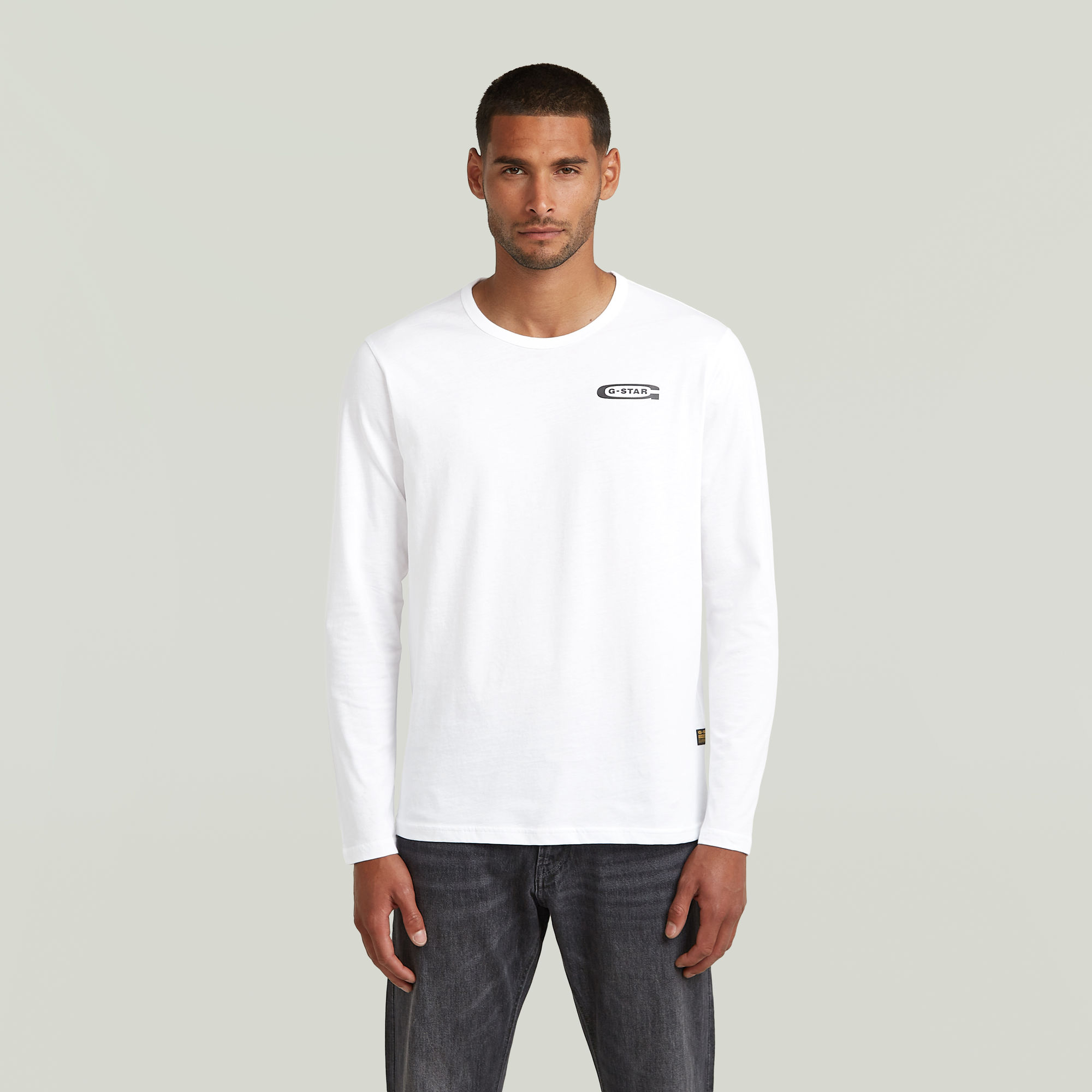 T-shirt Old Skool - Blanc - Hommes - G-Star RAW - Modalova