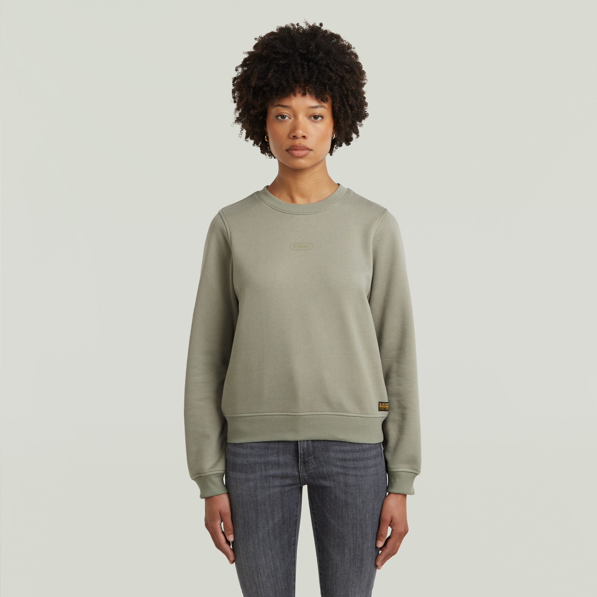 Sweat Center Chest Logo Crew - s - G-Star RAW - Modalova