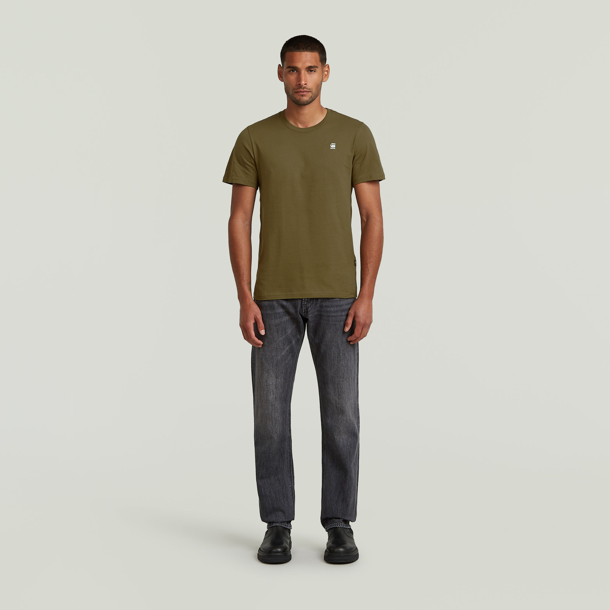 G-Star RAW Graw Slim T-Shirt Groen Heren