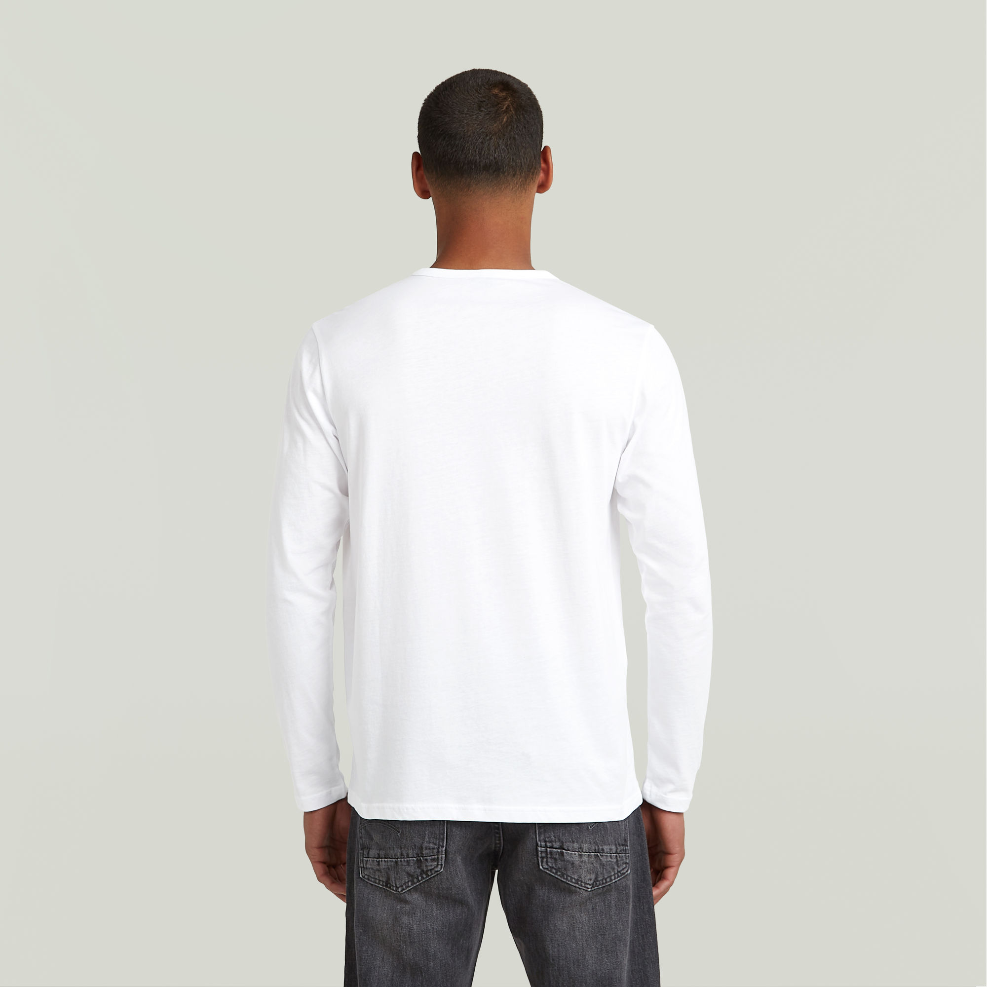G-Star RAW Old Skool T-Shirt Wit Heren