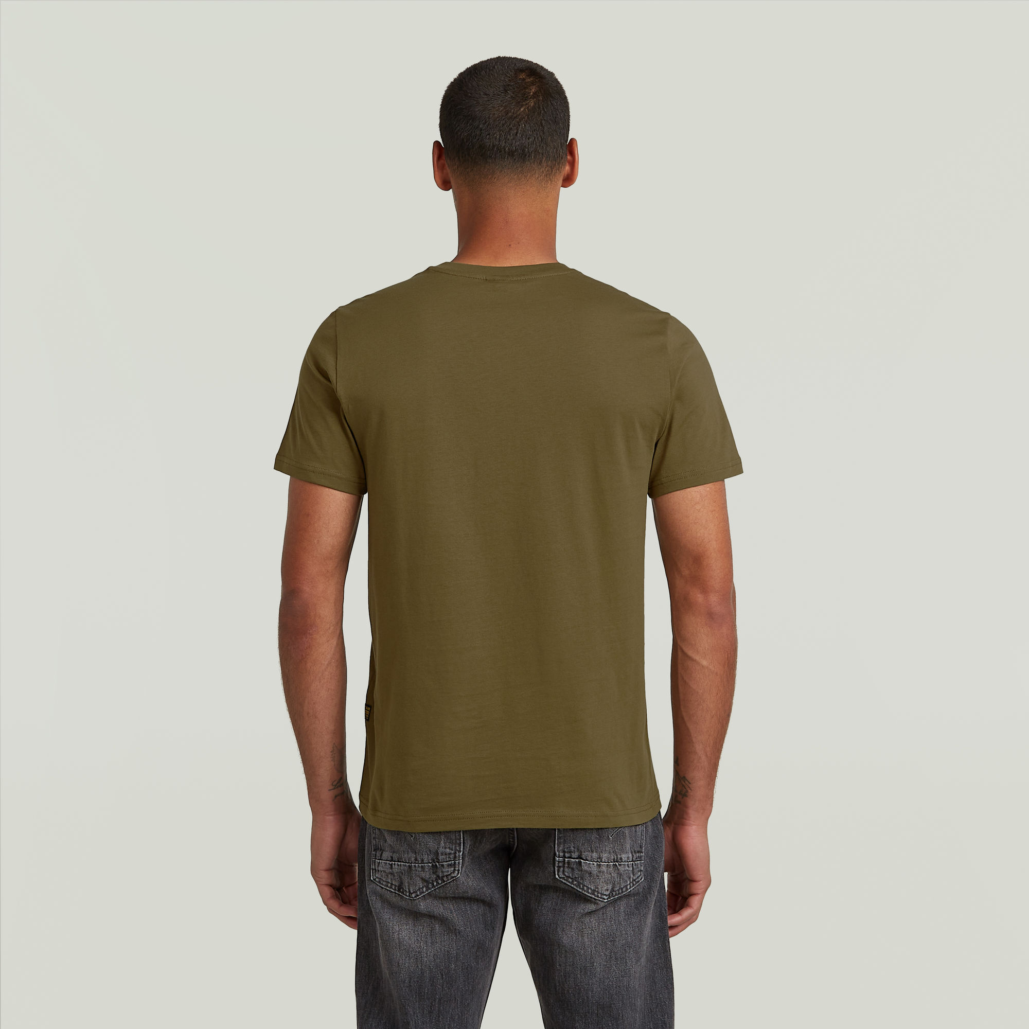 G-Star RAW Graw Slim T-Shirt Groen Heren