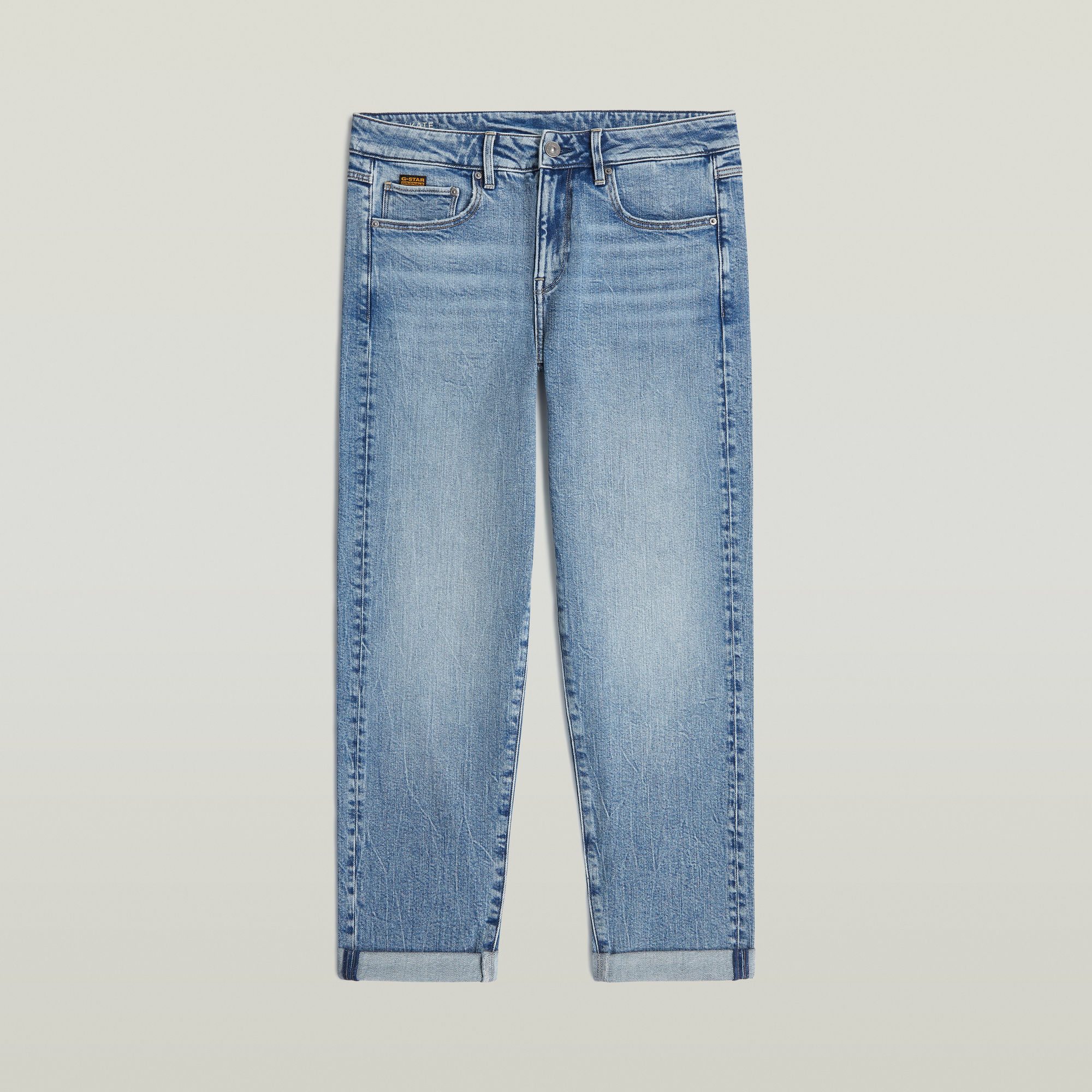 Thumbnail - Kate Boyfriend Jeans - Mittelblau - Damen
