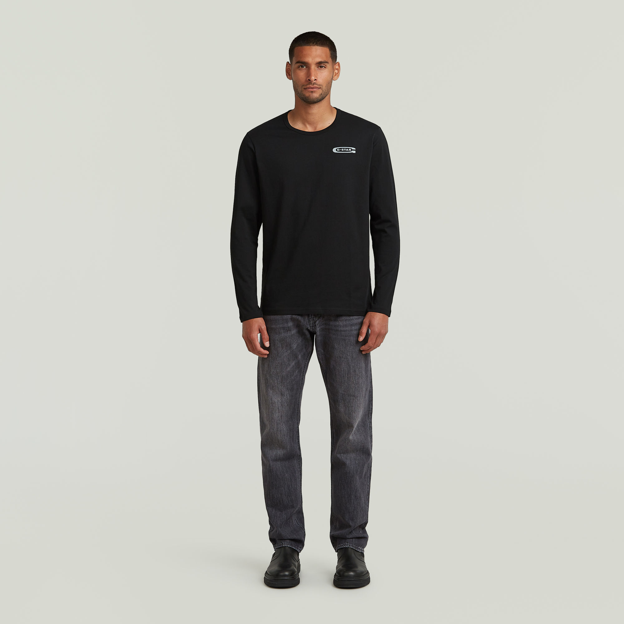 G-Star RAW Old Skool T-Shirt Zwart Heren