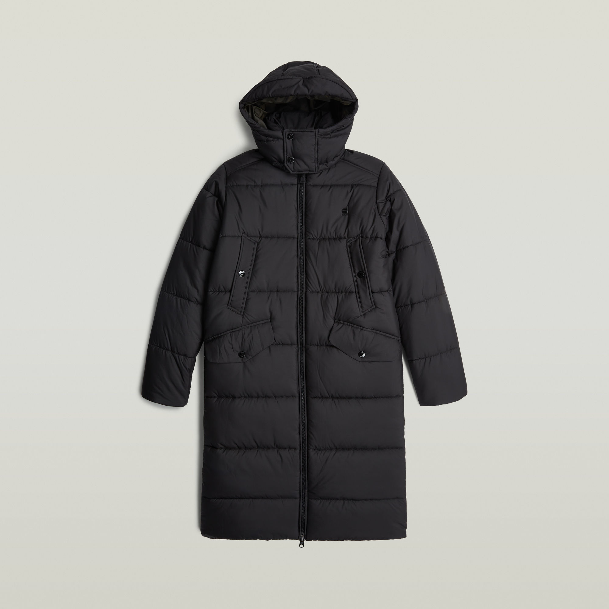 G-Star RAW Long Padded Winterjack Zwart Heren