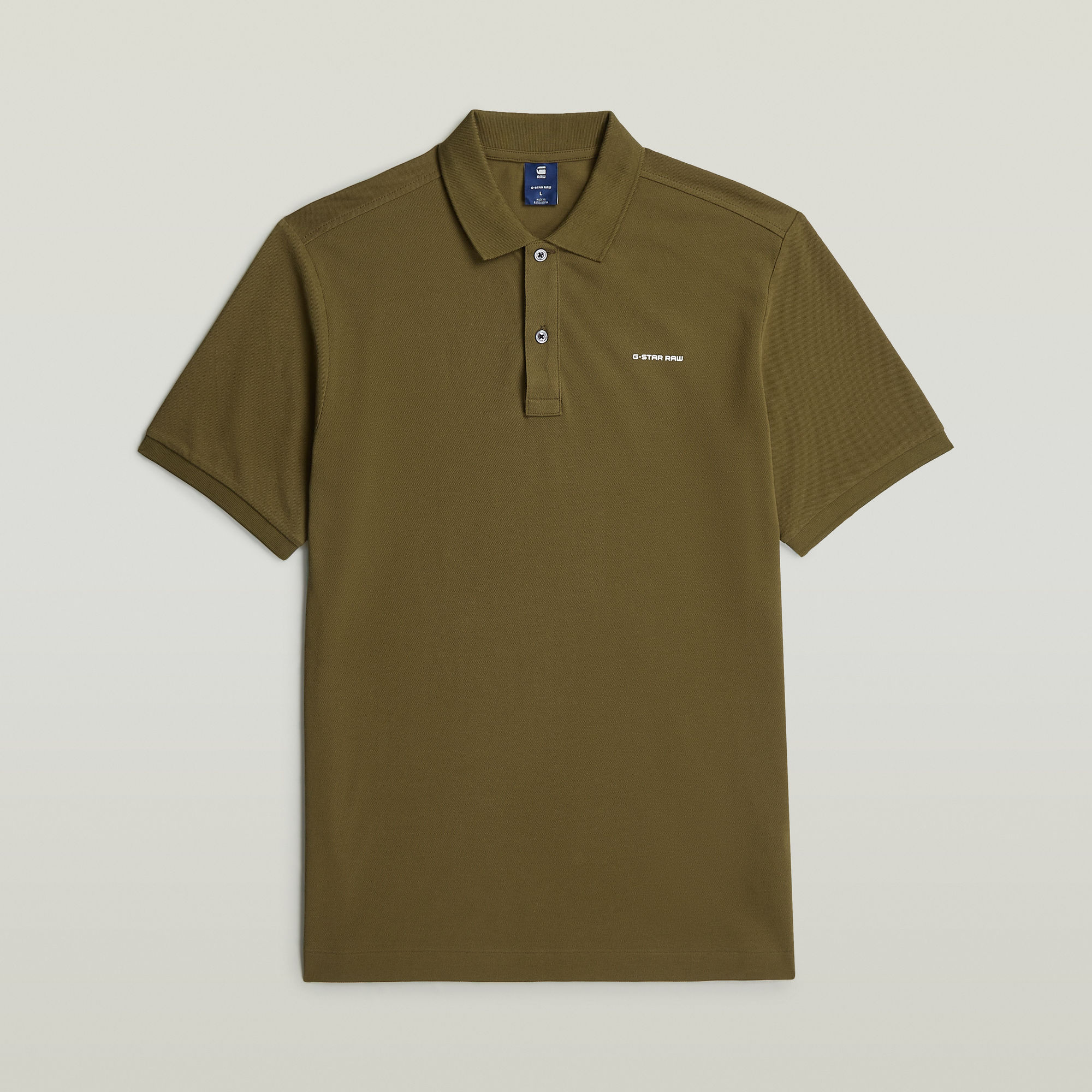 G-Star RAW Oluv Slim Polo Groen Heren