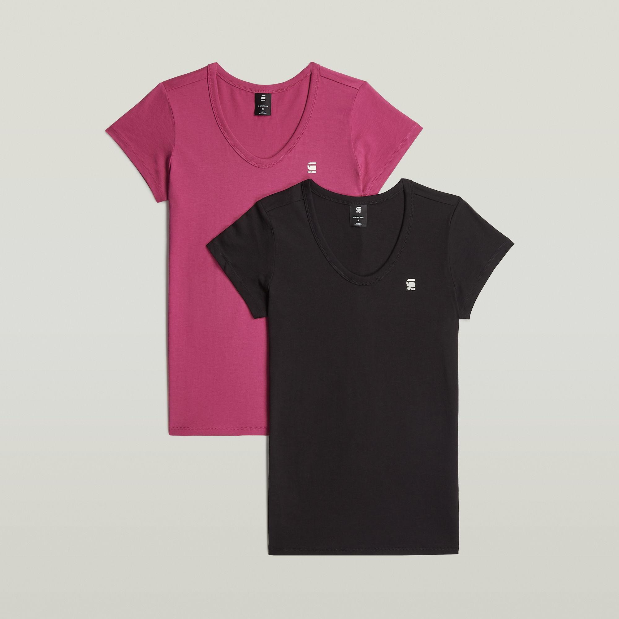 G-Star RAW Slim T-Shirt 2-Pack Meerkleurig Dames