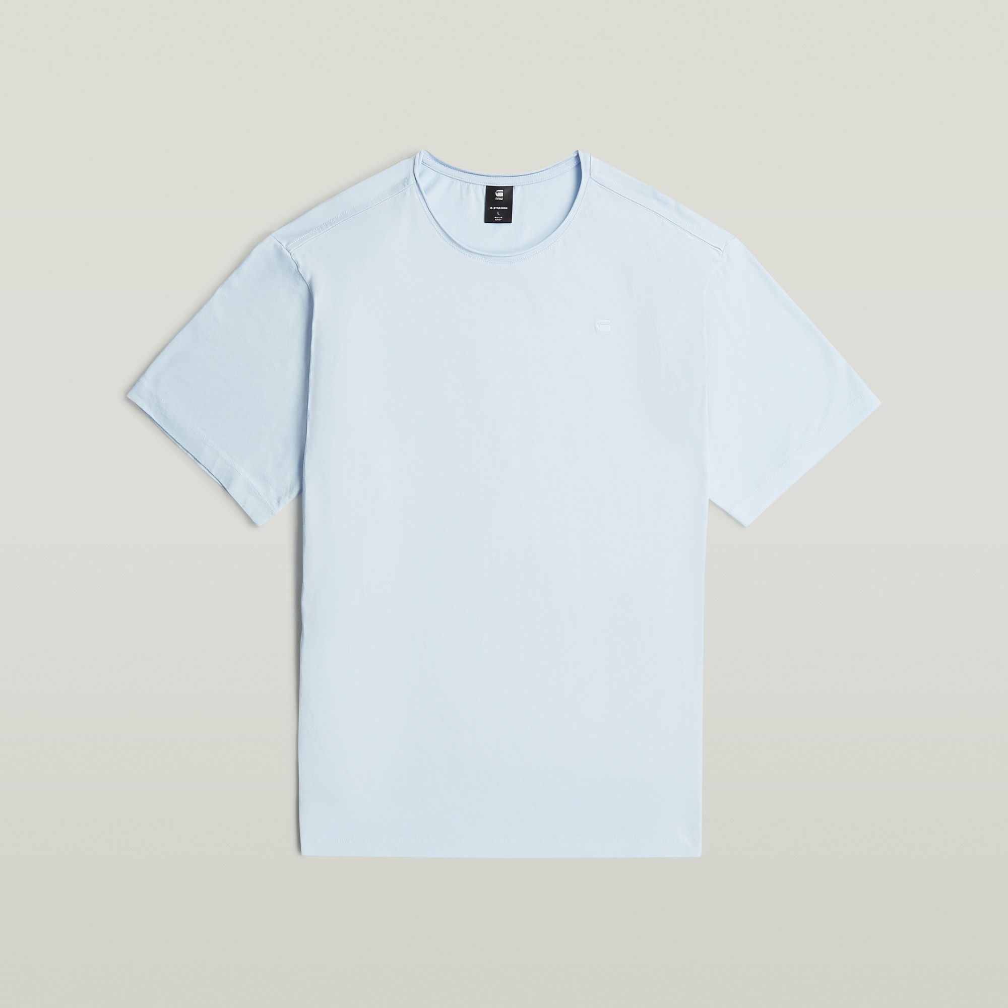 G-Star RAW Essential Raw Neck T-shirt - Lichtblauw - Heren