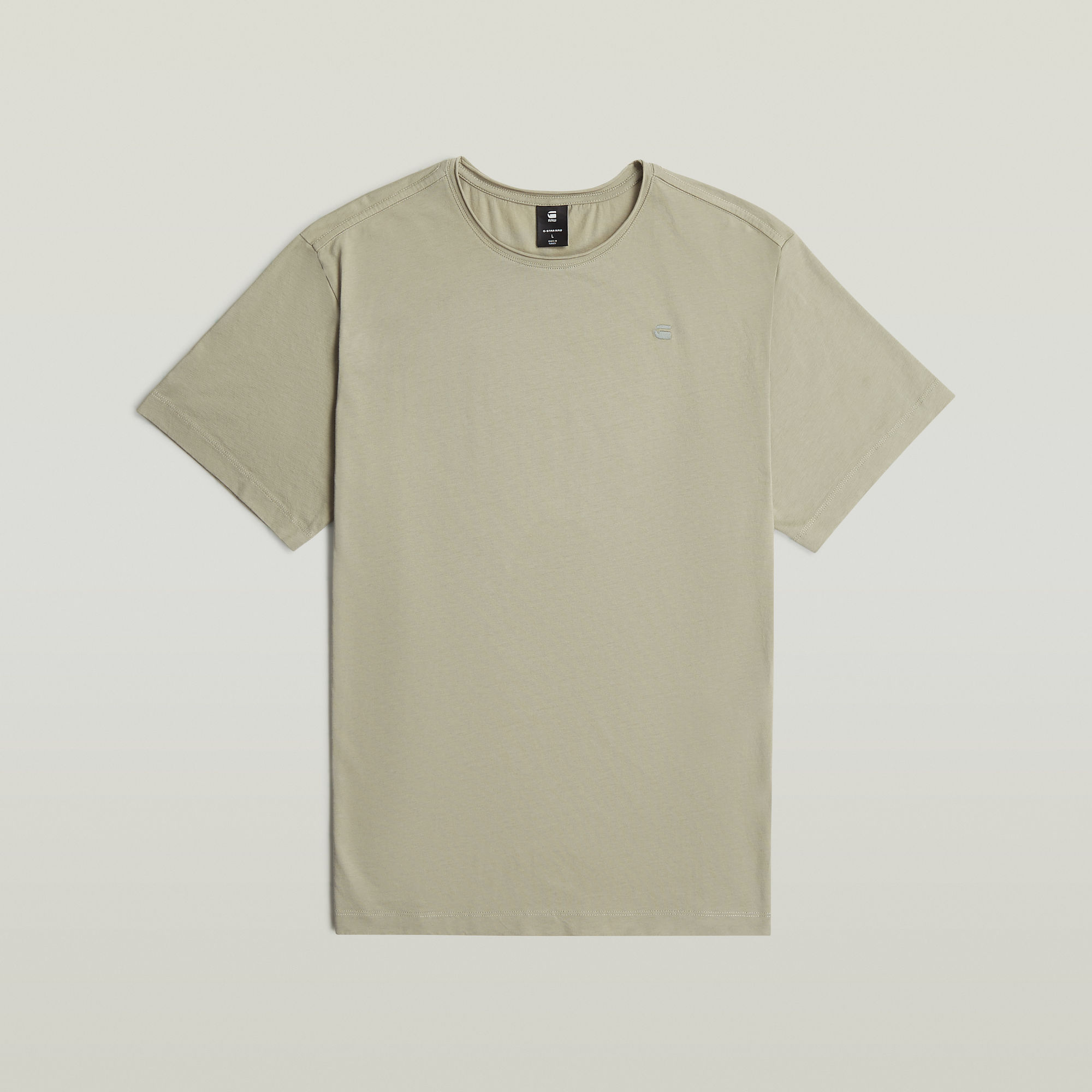 

Essential Raw Neck T-Shirt - Green - Men