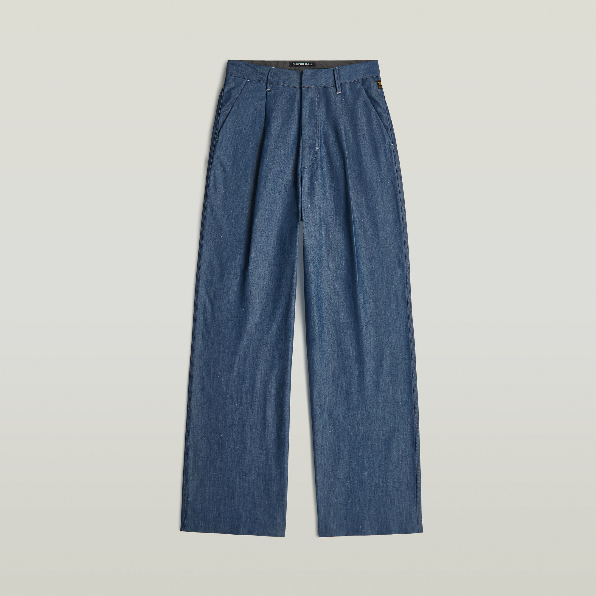 G-Star RAW Fluid Wide Leg Broek - Donkerblauw - Dames