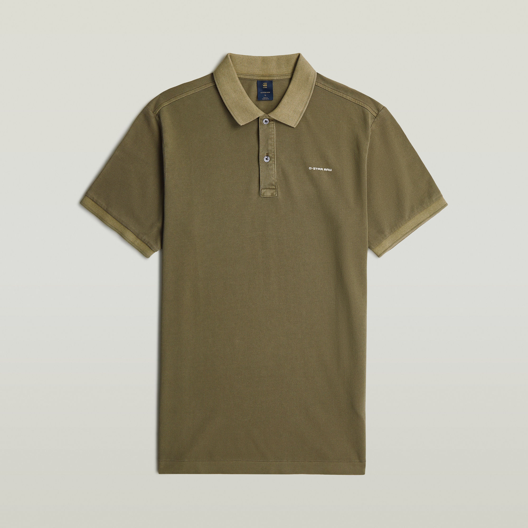 Thumbnail - Oluv Slim Poloshirt - Grün - Herren