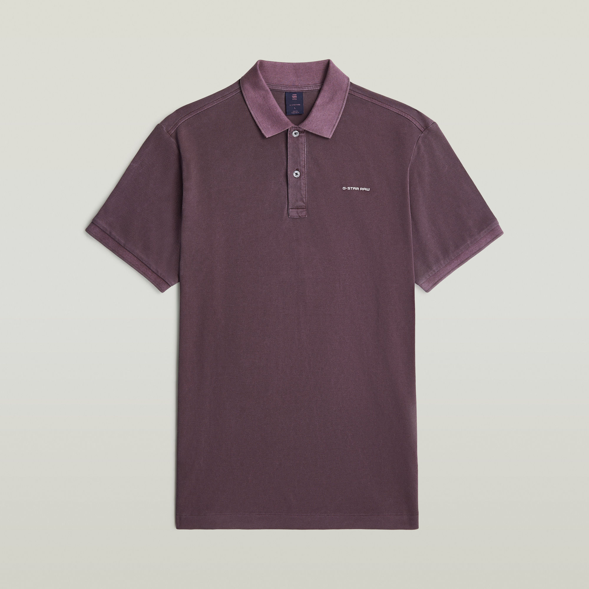 G-Star RAW Oluv Slim Polo Paars Heren
