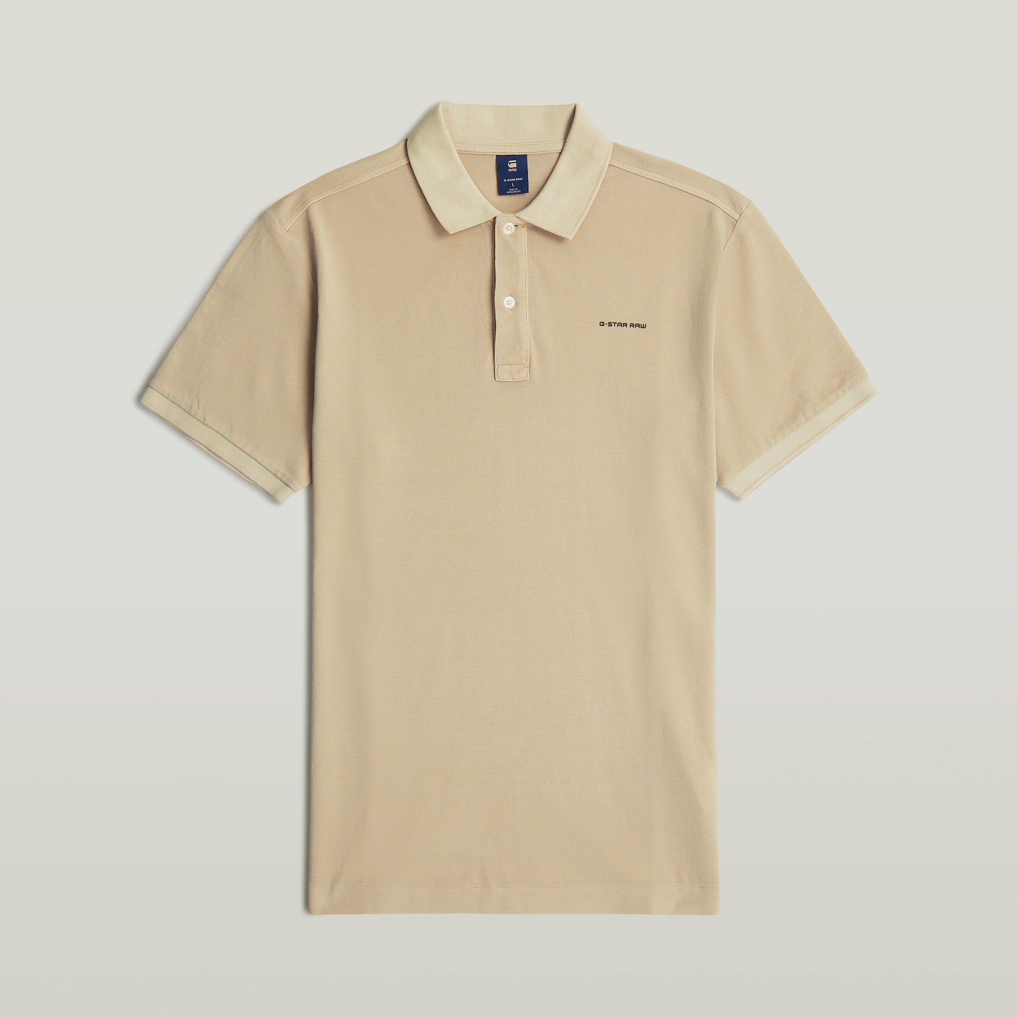 G-Star RAW Oluv Slim Polo Beige Heren