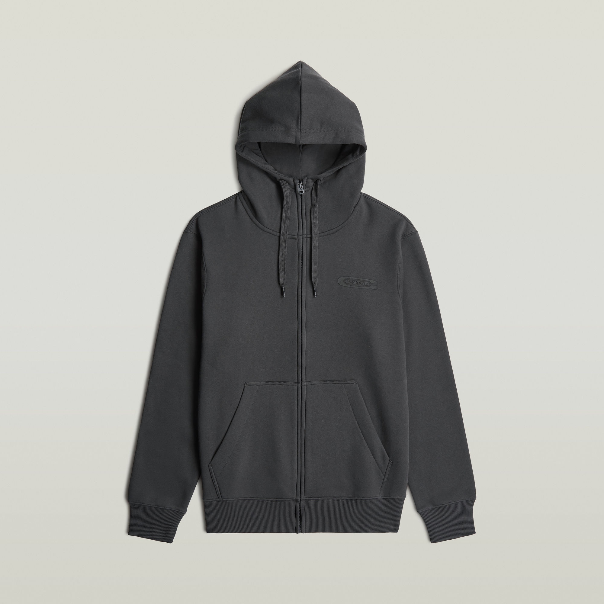 G-Star RAW Old Skool Zip Hoodie Grijs Heren