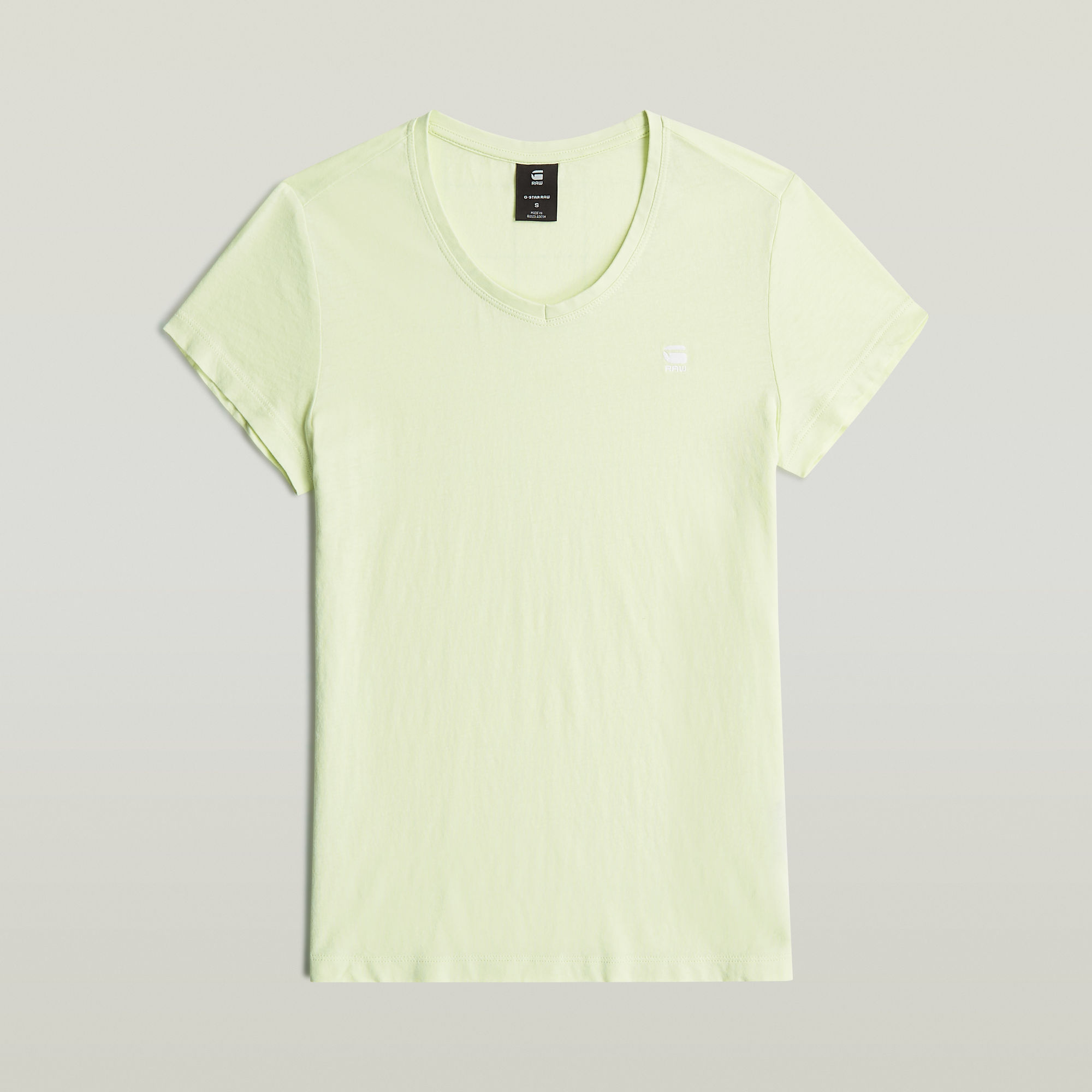 G-Star RAW Eyben Slim V-Hals Top 2.0 Groen Dames