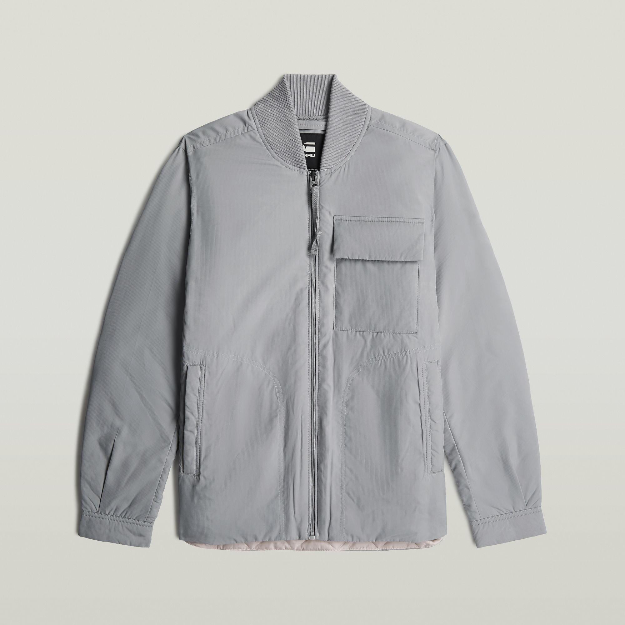 

Lofty Padded Overshirt - Grey - Men