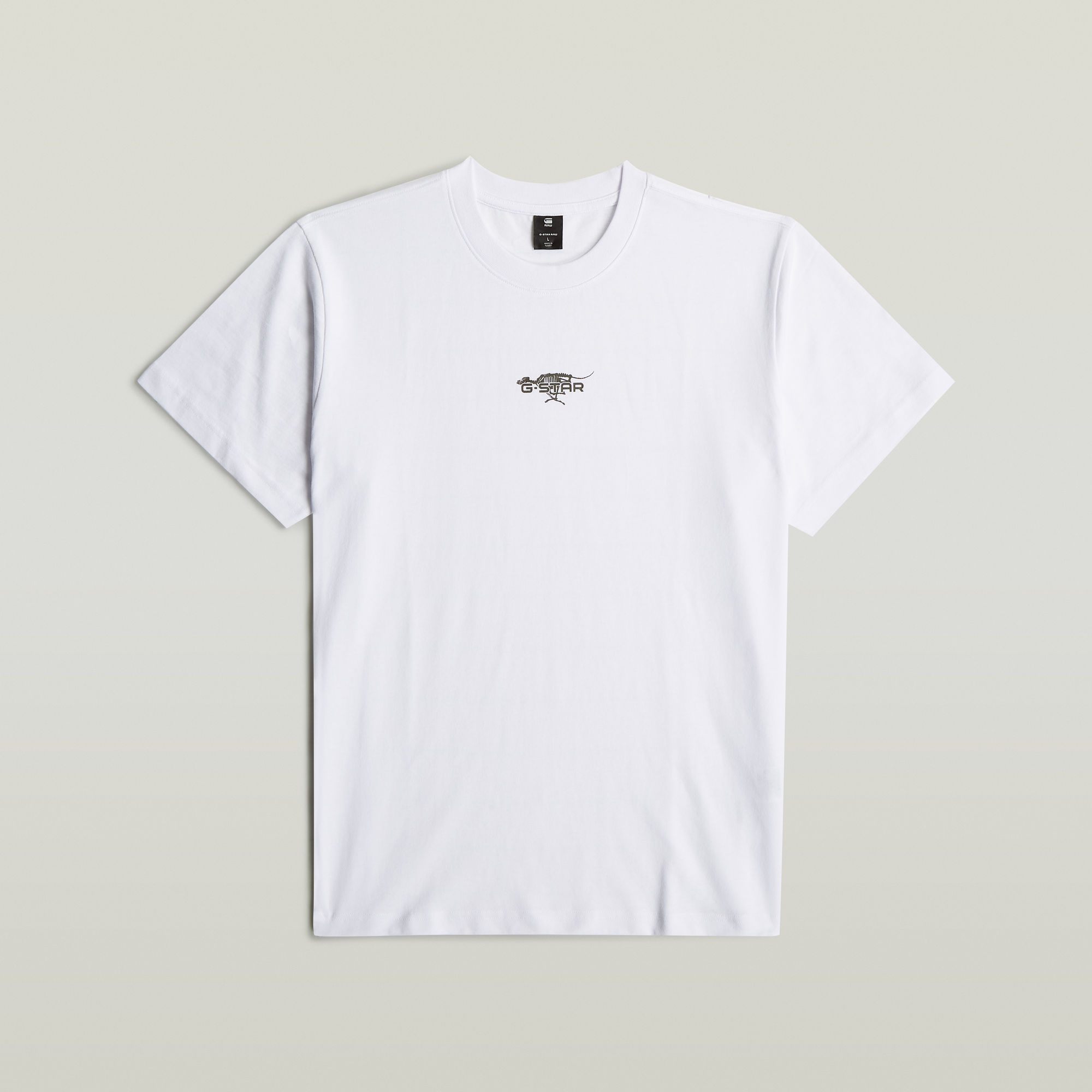 

Running Dog Logo Loose T-Shirt - White - Men