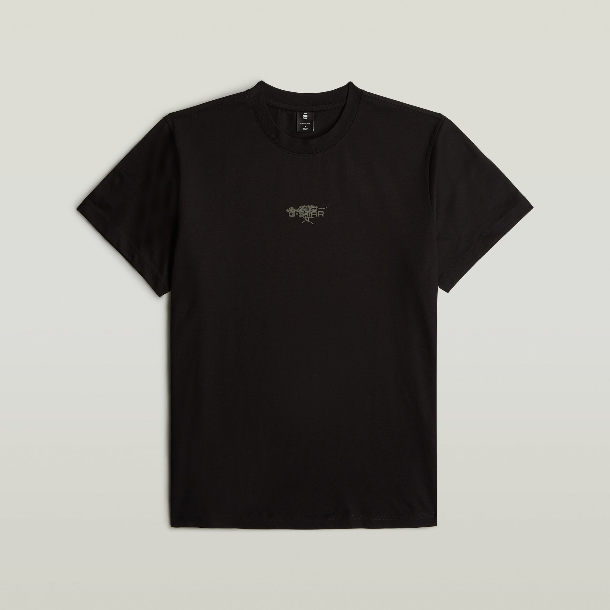 

Running Dog Logo Loose T-Shirt - Black - Men