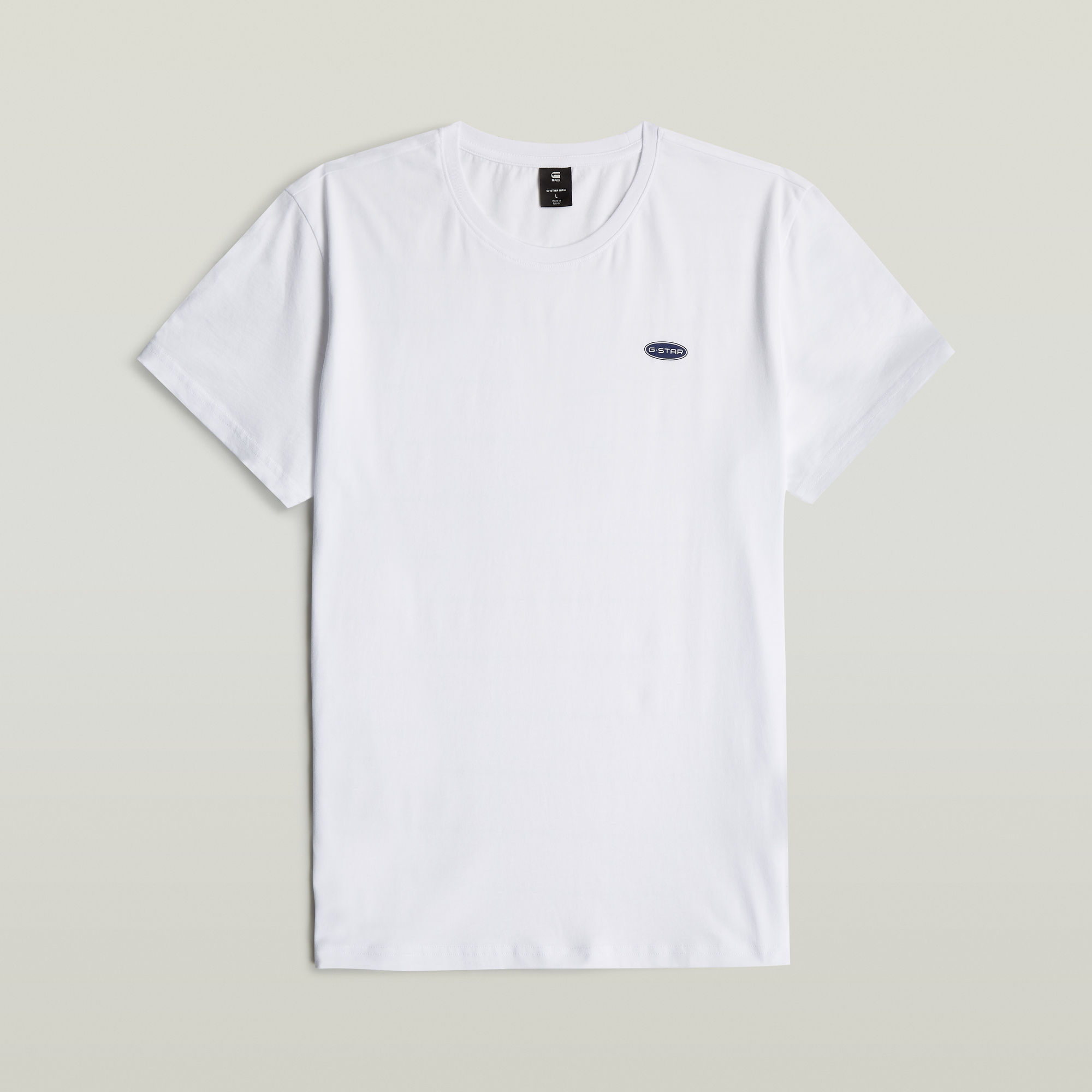 

Chest Logo T-Shirt - White - Men
