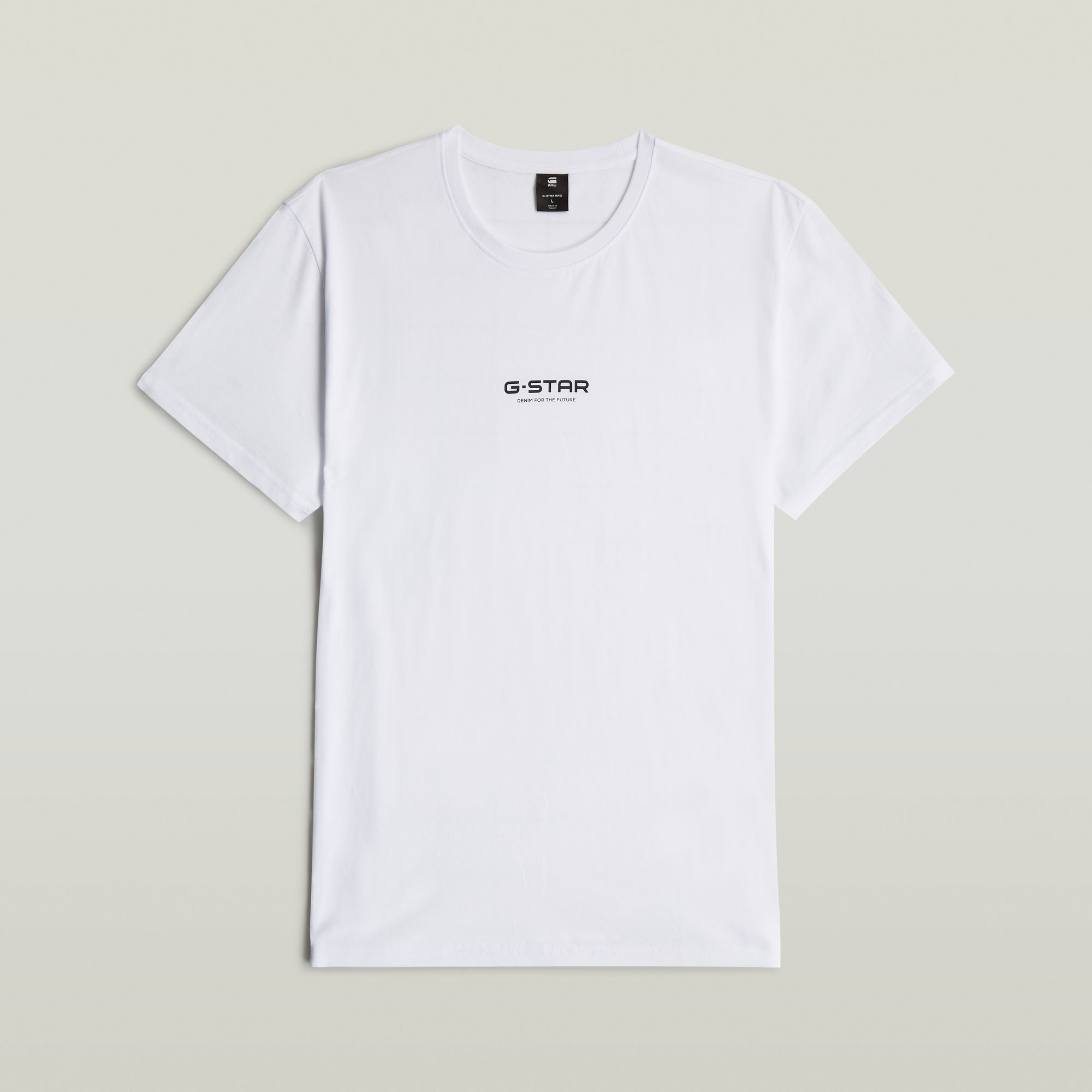 

Center Chest Logo T-Shirt - White - Men
