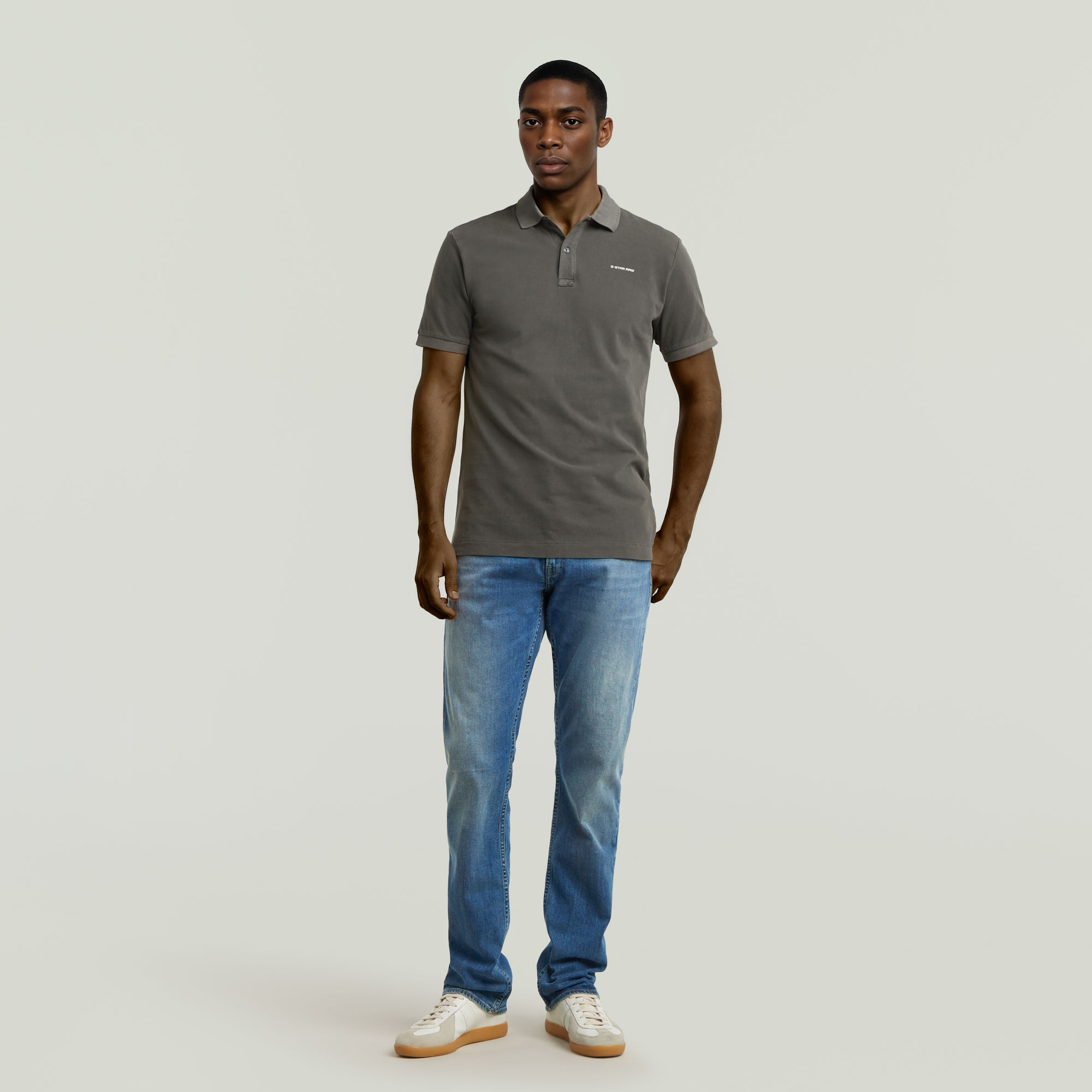 G-Star RAW Oluv Slim Polo Zwart Heren
