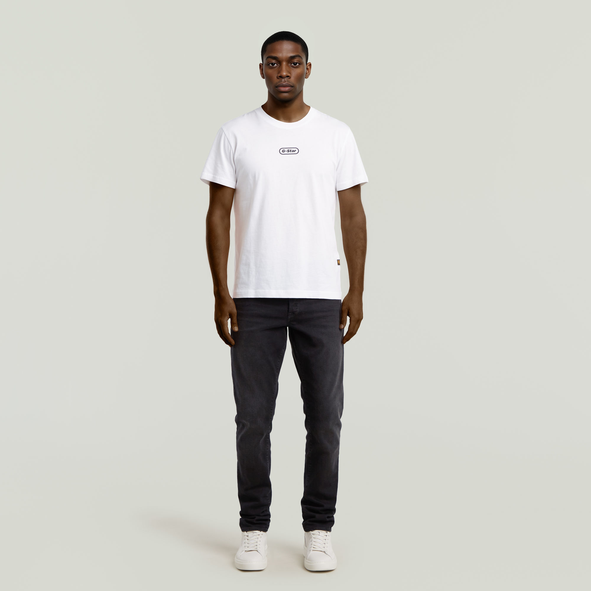 Thumbnail - 3301 Regular Tapered Jeans - Schwarz - Herren