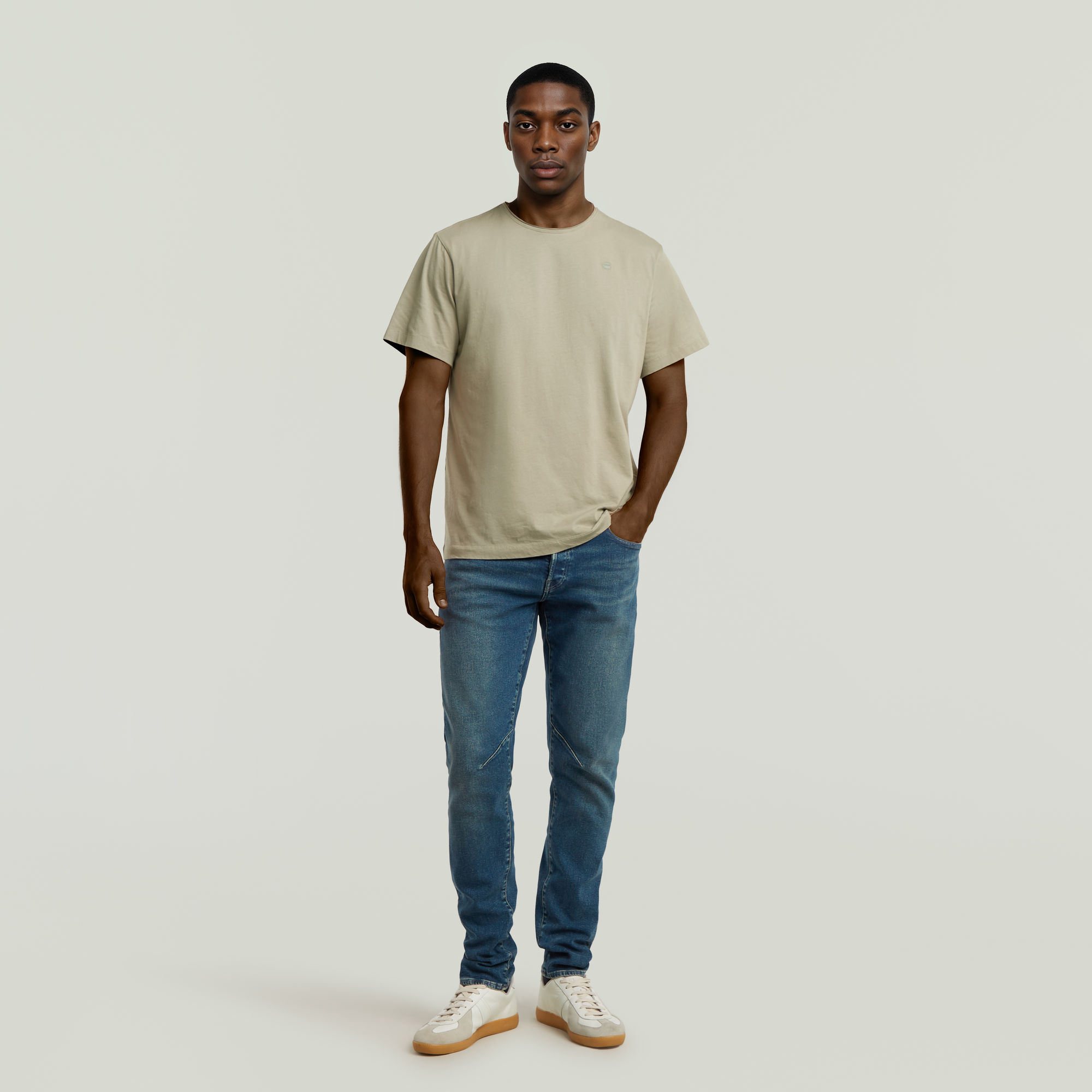 G-Star RAW D-Staq 5-Pocket Slim Jeans Midden blauw Heren