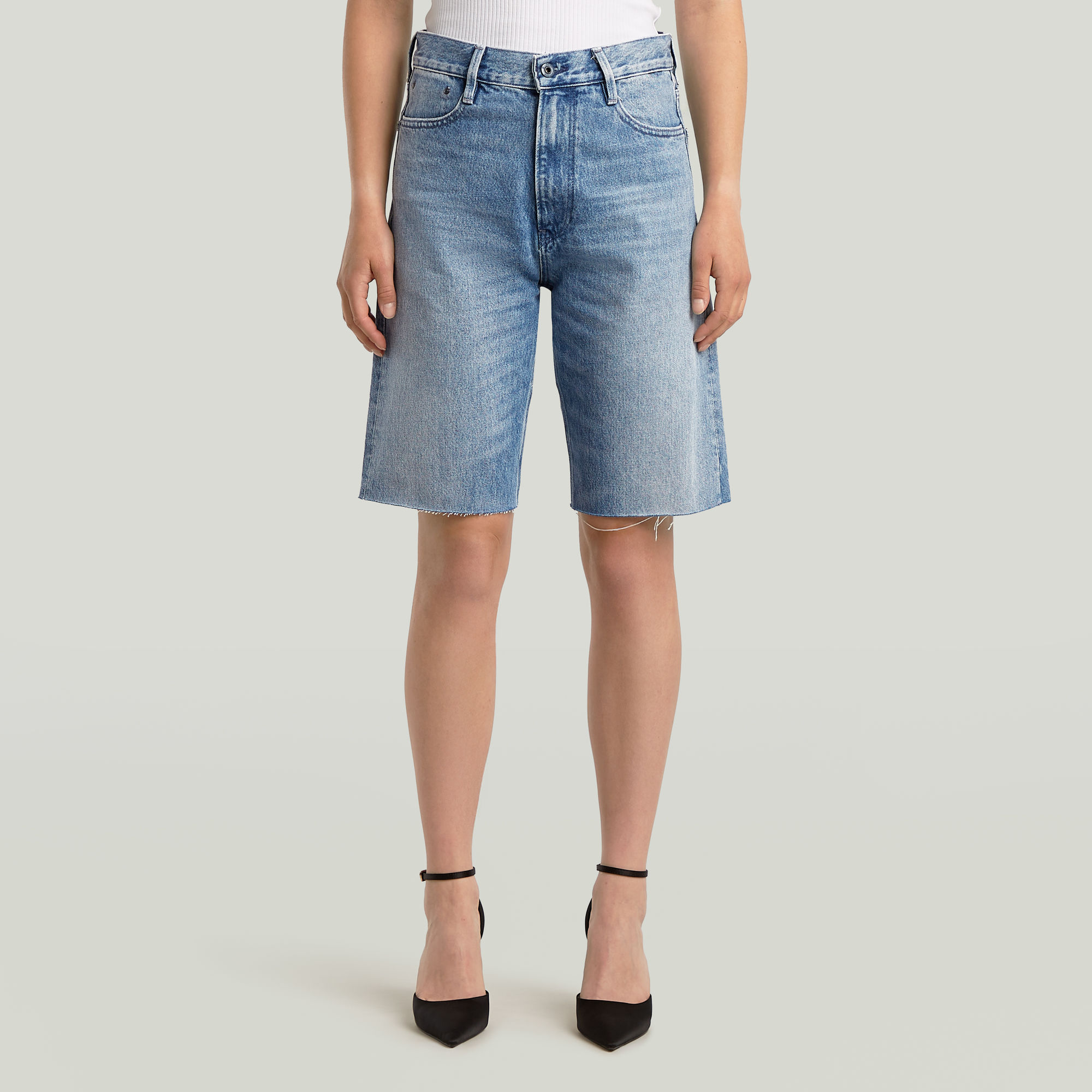 

Type 89 Loose Shorts - Light blue - Women