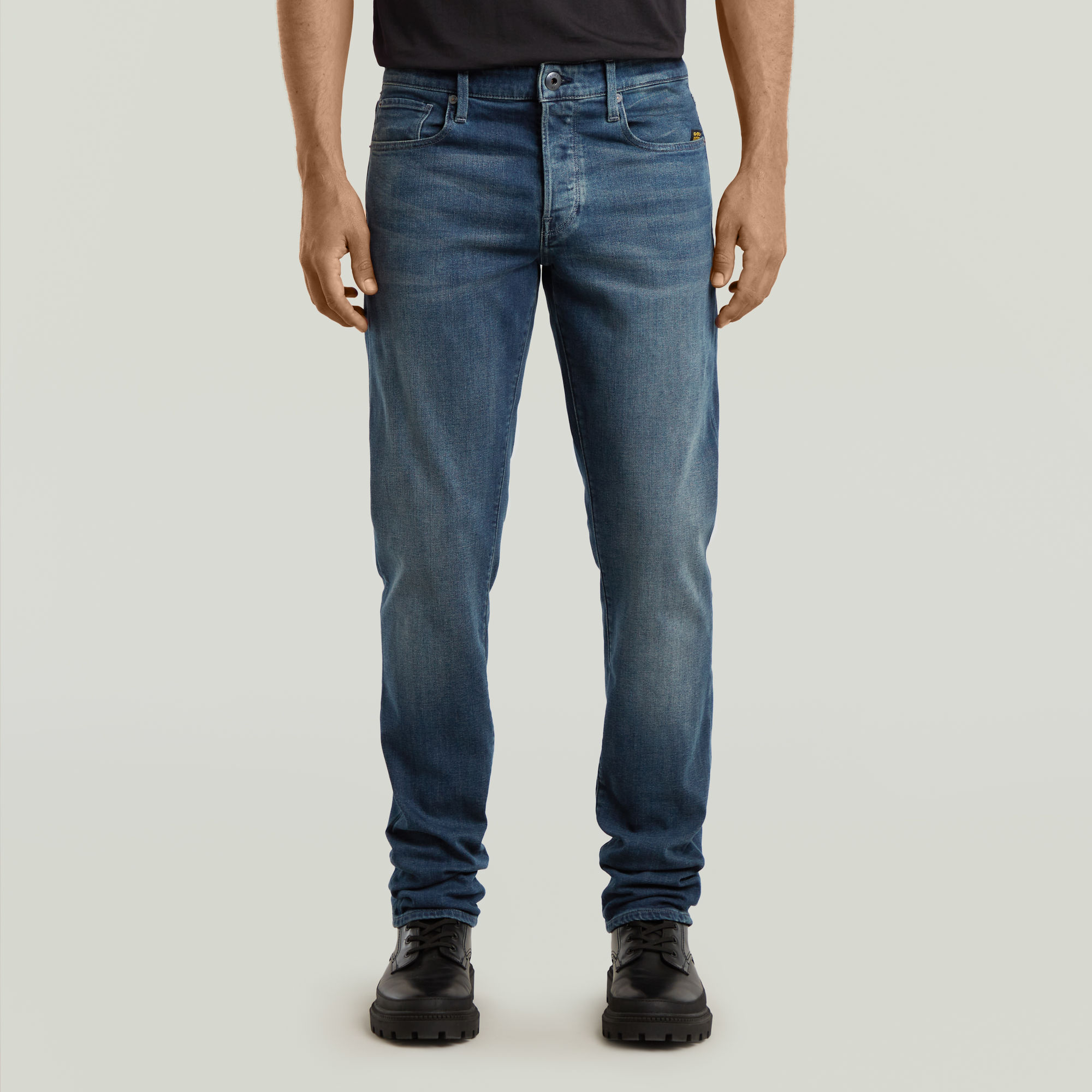 

3301 Straight Jeans - Dark blue - Men