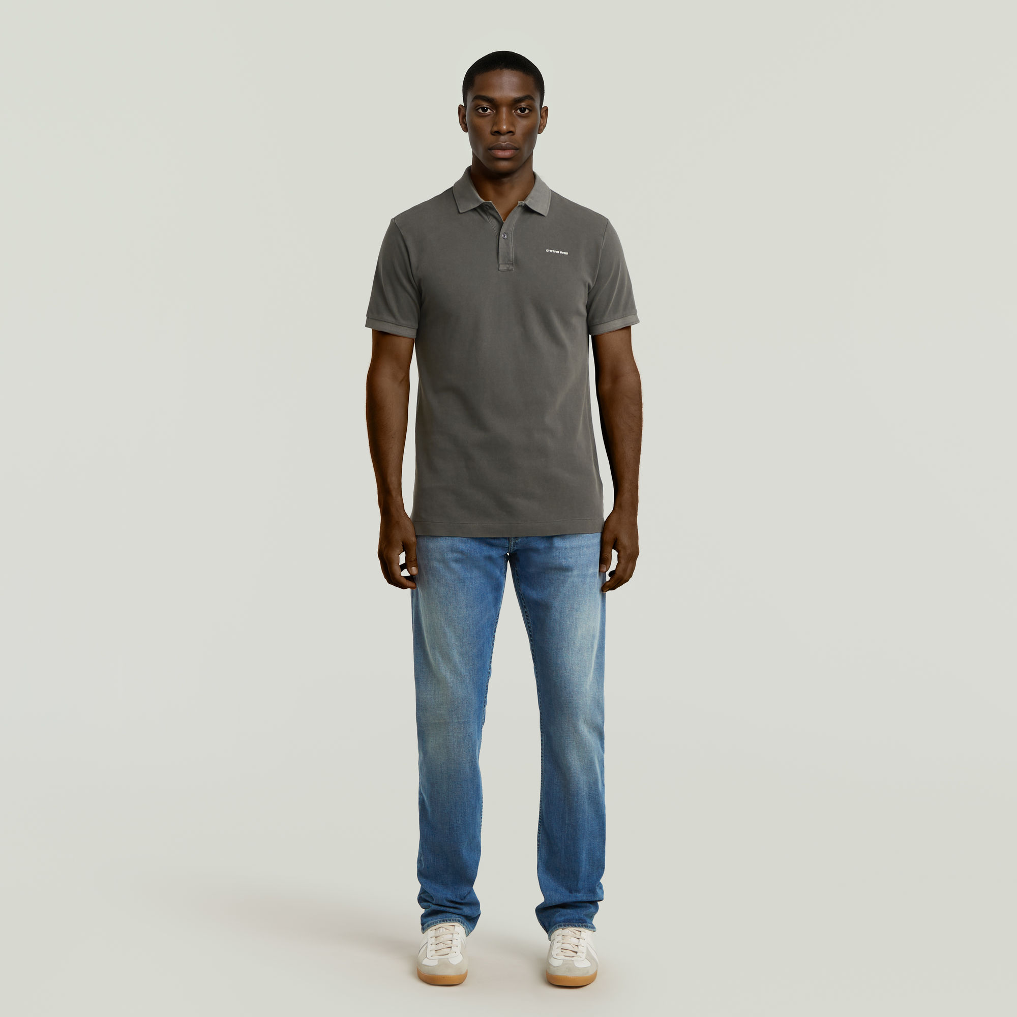 G-Star RAW Oluv Slim Polo Zwart Heren