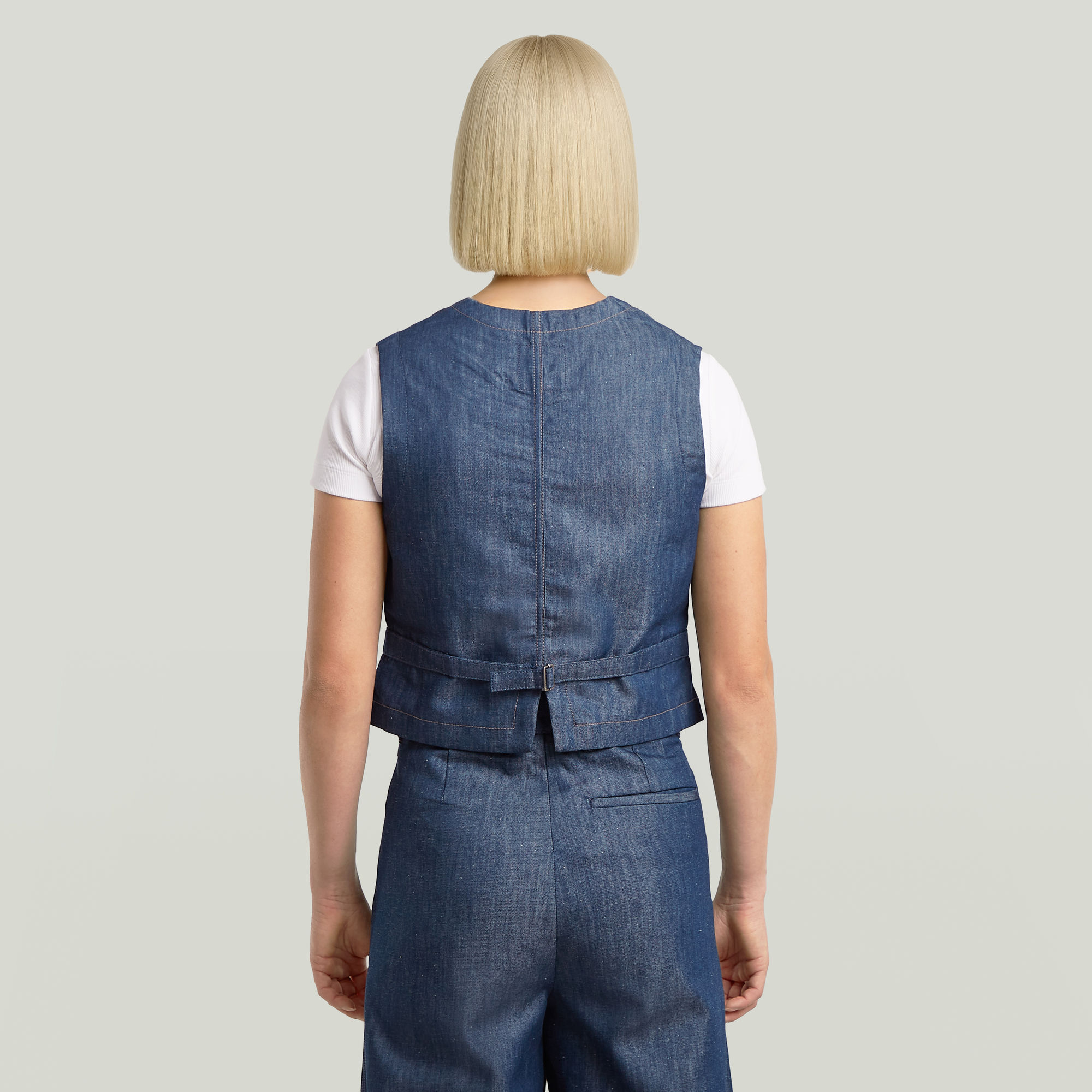 G-Star RAW Summer Vest Donkerblauw Dames