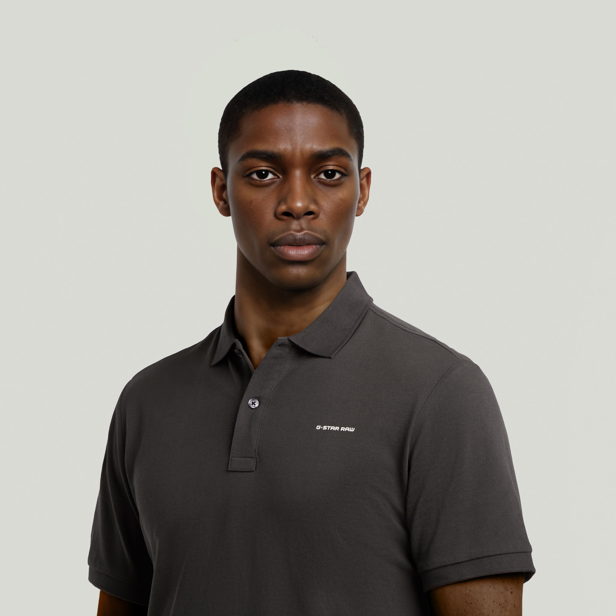 G-Star RAW Oluv Slim Polo Grijs Heren