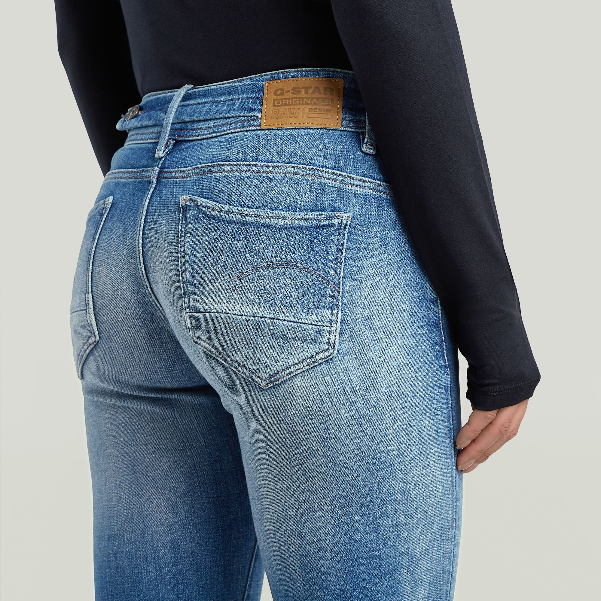G-Star RAW Midge Slim Straight Jeans Anders Dames