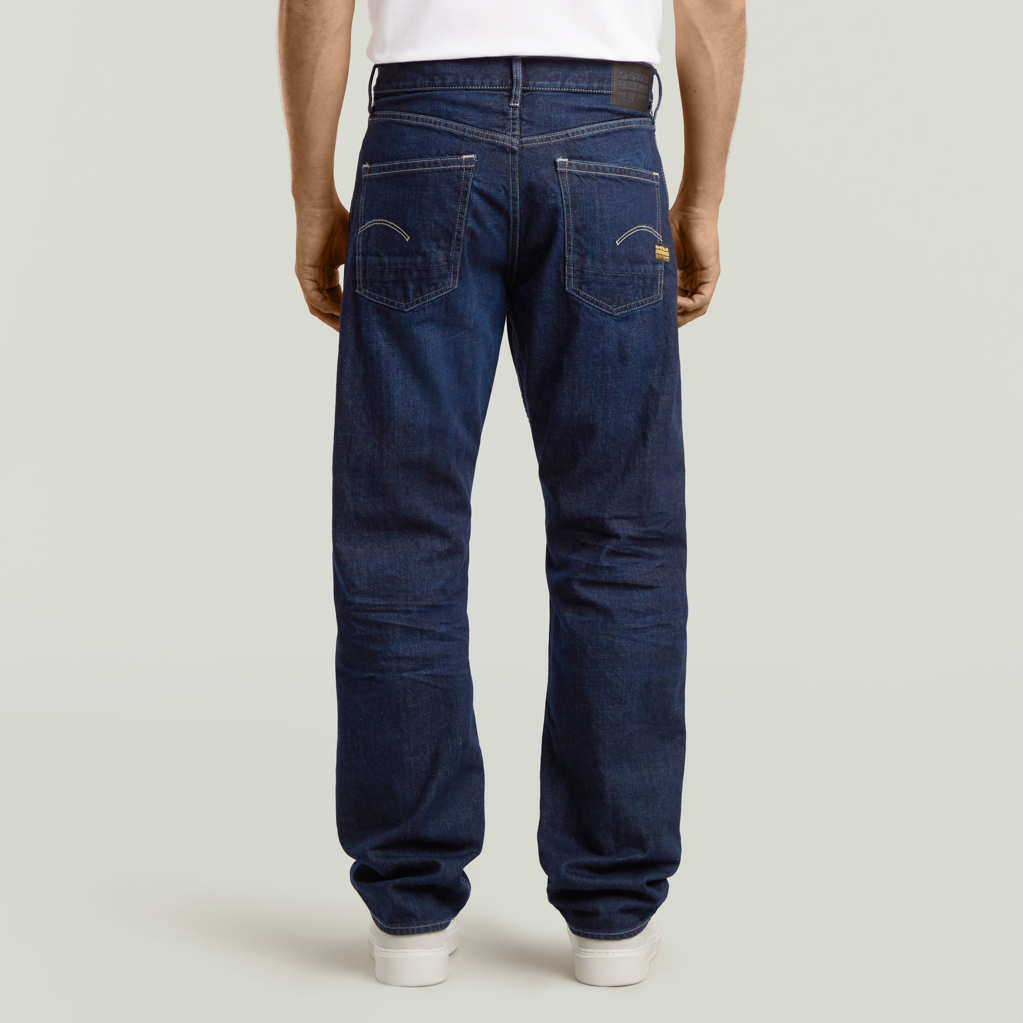 G-Star RAW Dakota Regular Straight Jeans Donkerblauw Heren