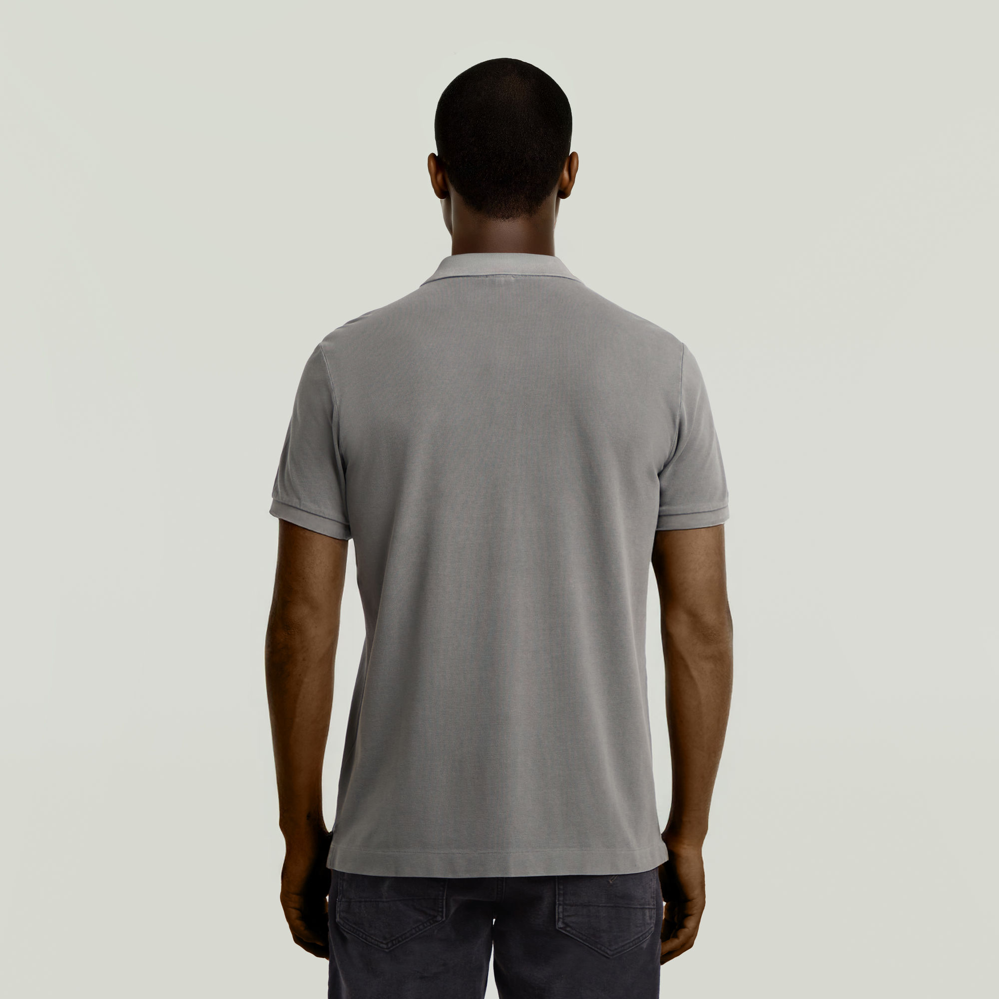 G-Star RAW Oluv Slim Polo Grijs Heren