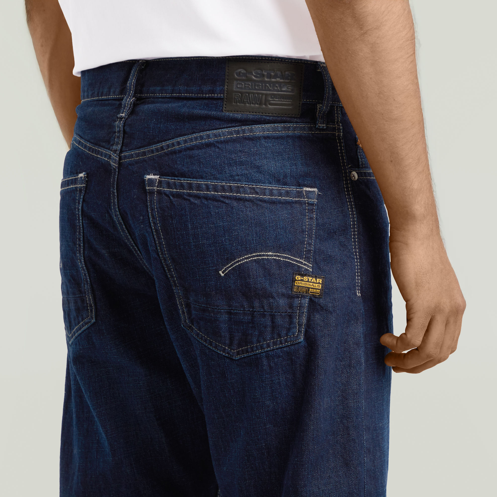 G-Star RAW Dakota Regular Straight Jeans Donkerblauw Heren