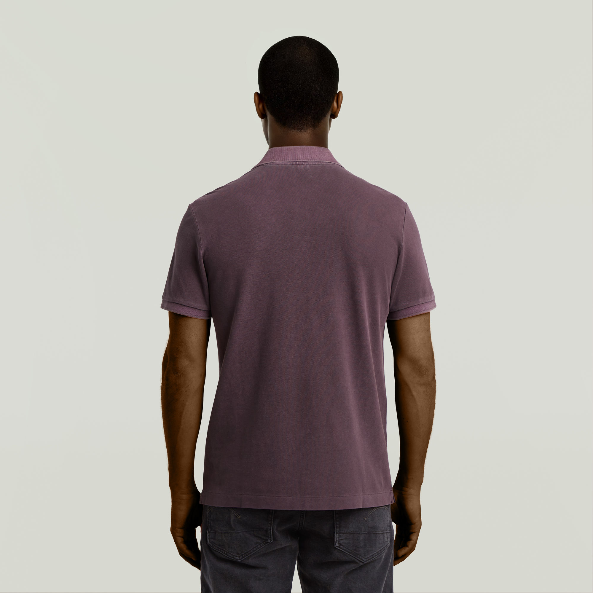 G-Star RAW Oluv Slim Polo Paars Heren