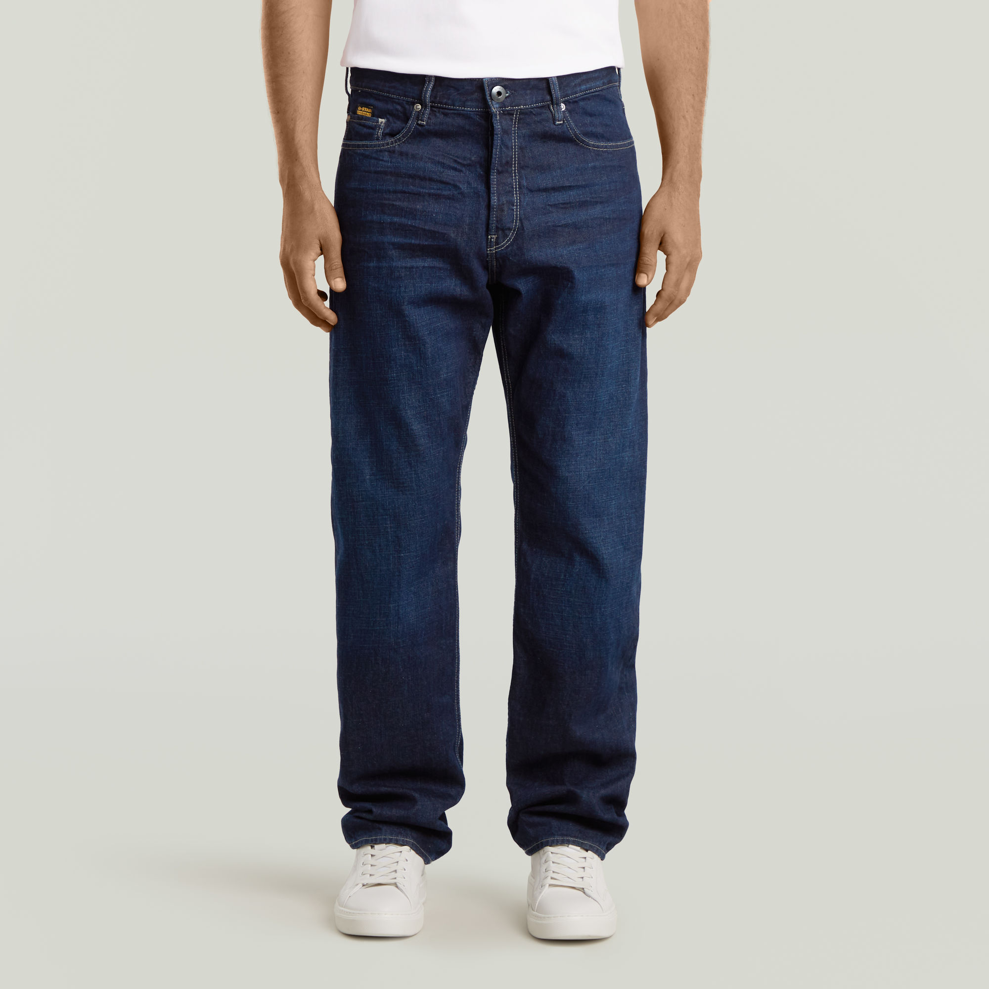G-Star RAW Dakota Regular Straight Jeans Donkerblauw Heren