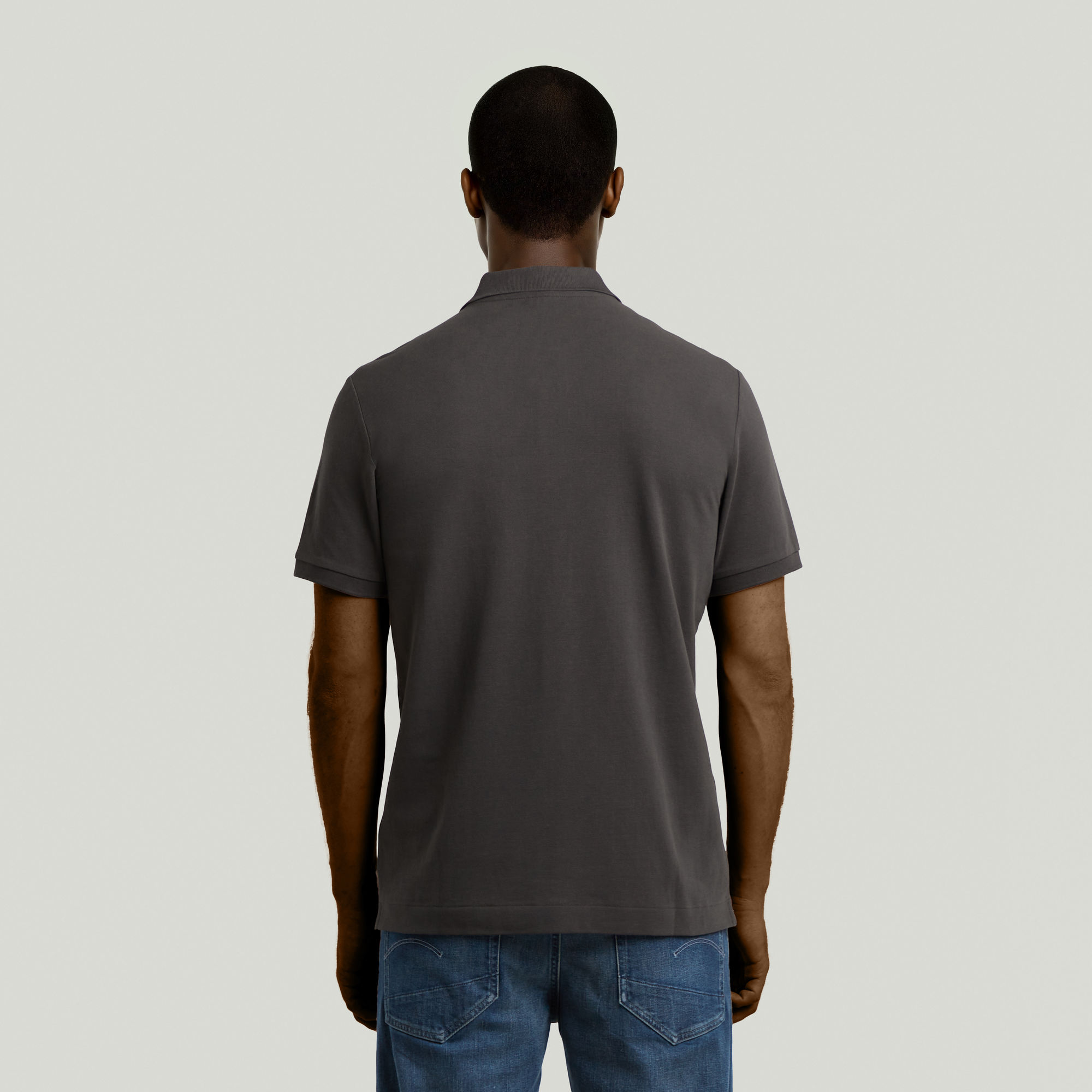 G-Star RAW Oluv Slim Polo Grijs Heren